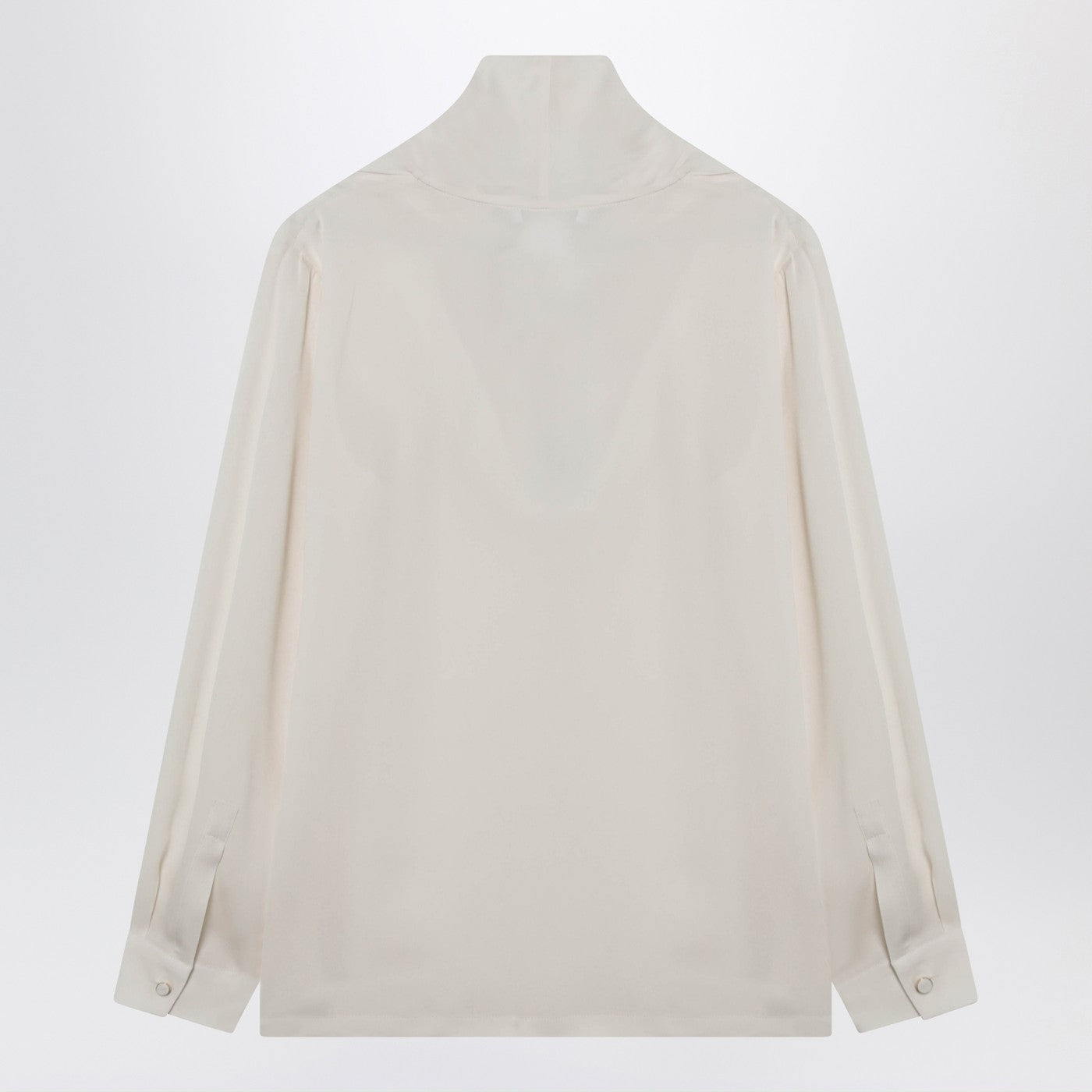 Max Mara Ivory Silk Charmeuse Blouse Women MAX MARA