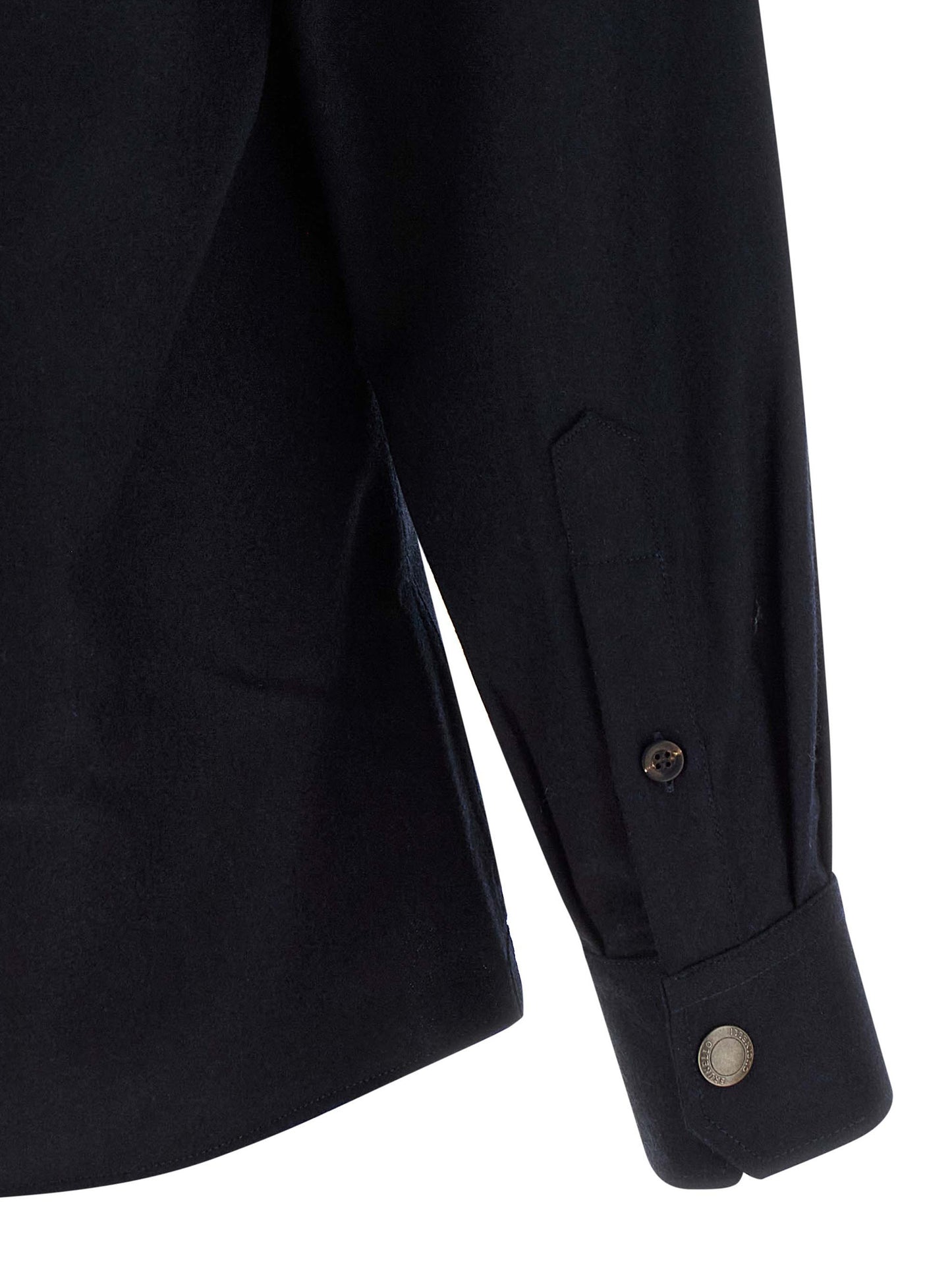 Brunello Cucinelli Men Flannel Overshirt BRUNELLO CUCINELLI