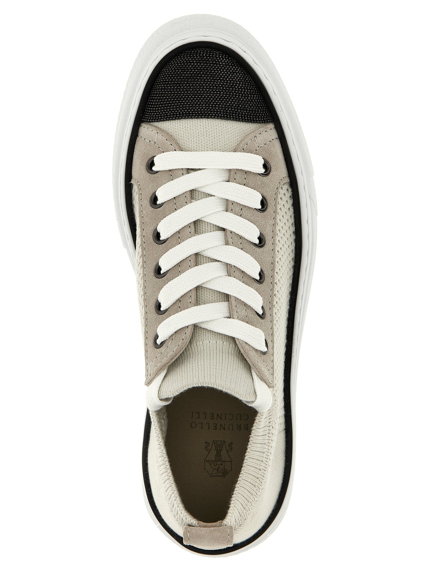 Brunello Cucinelli Women Monile Knit Sneakers BRUNELLO CUCINELLI