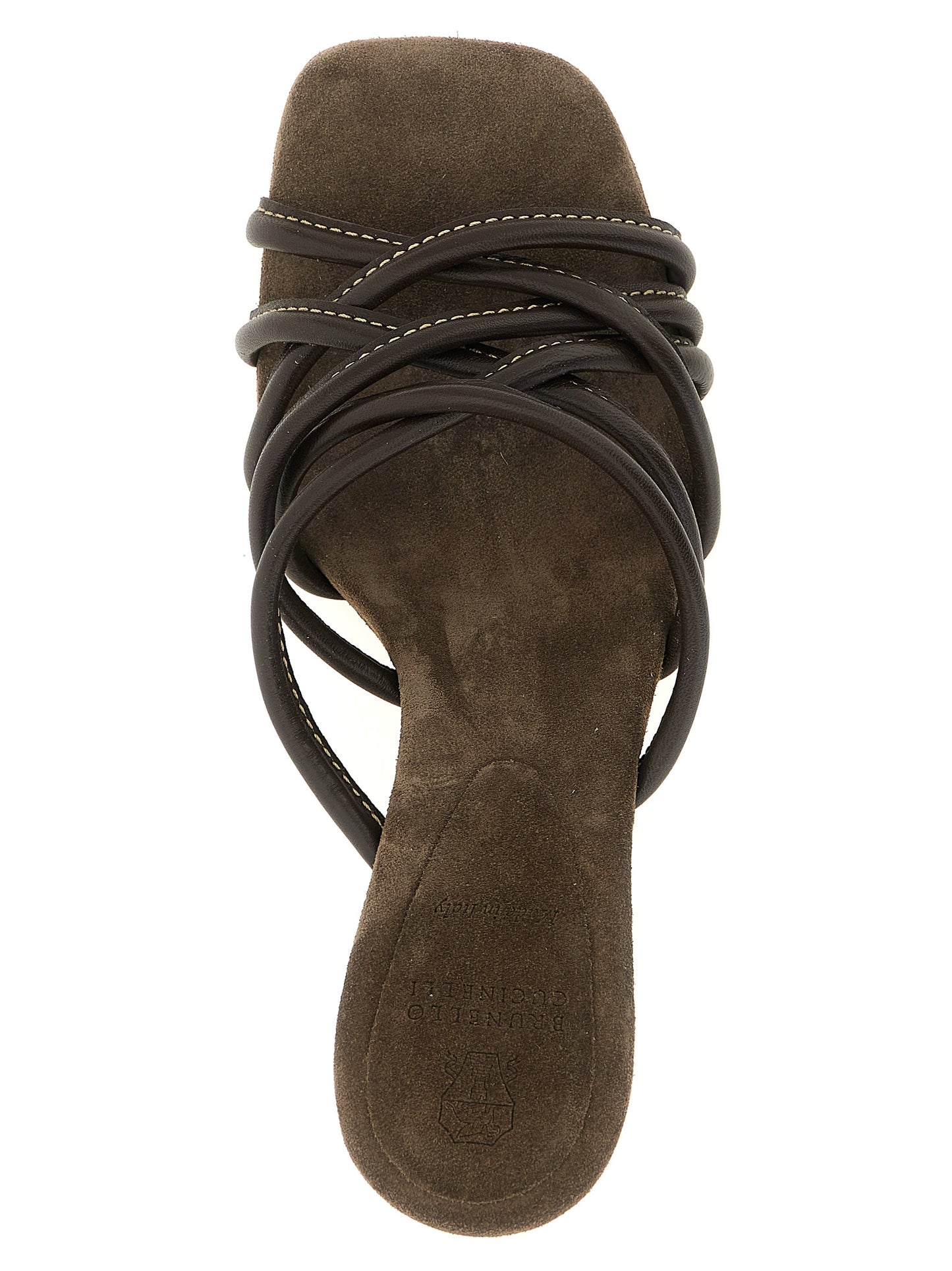 Brunello Cucinelli Women Leather Sandals BRUNELLO CUCINELLI