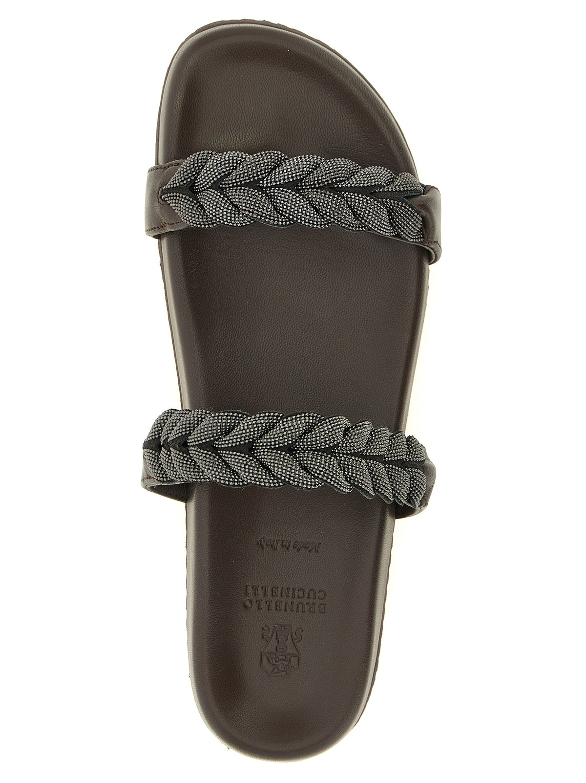 Brunello Cucinelli Women 'Precious Braided Straps' Sandals BRUNELLO CUCINELLI