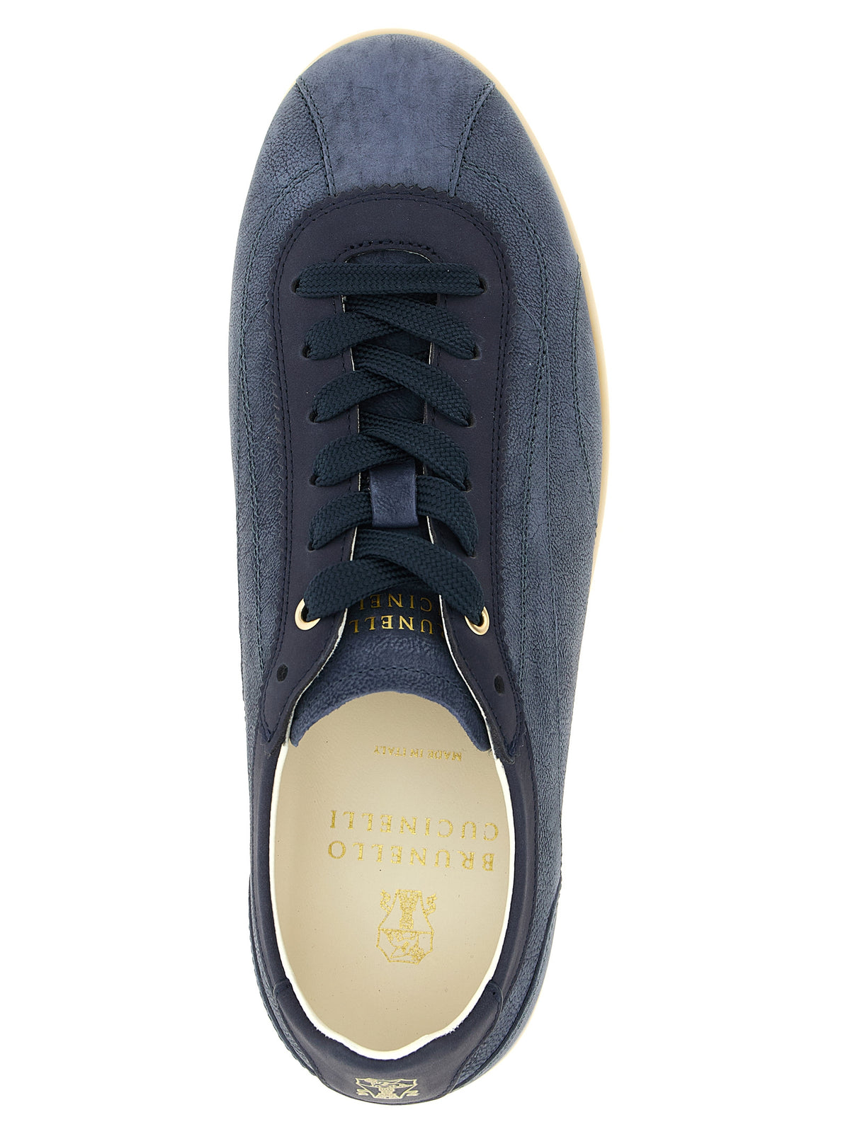 Brunello Cucinelli Men Texture Nubuck Sneakers BRUNELLO CUCINELLI