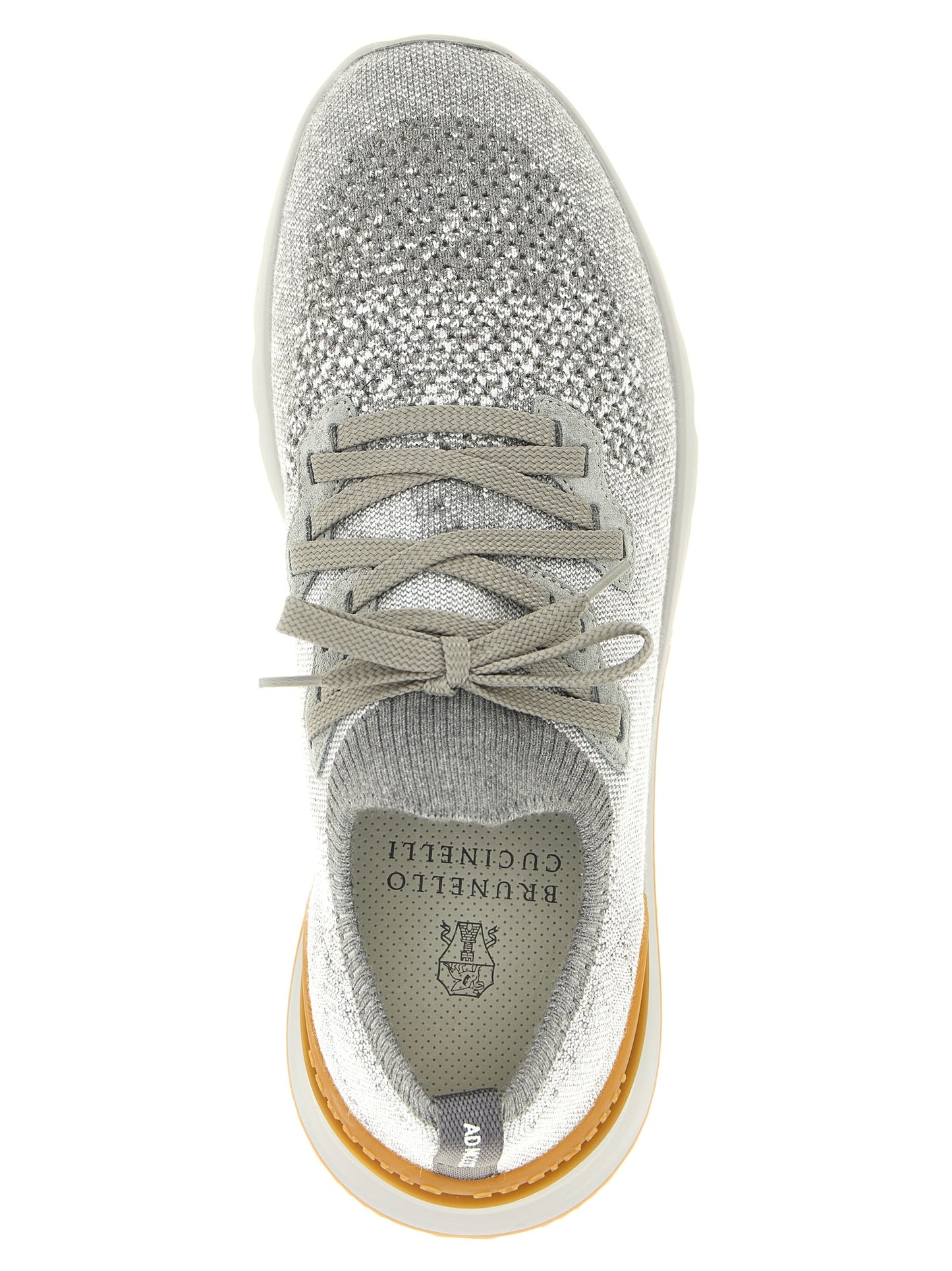 Brunello Cucinelli Men Knitted Sneakers BRUNELLO CUCINELLI