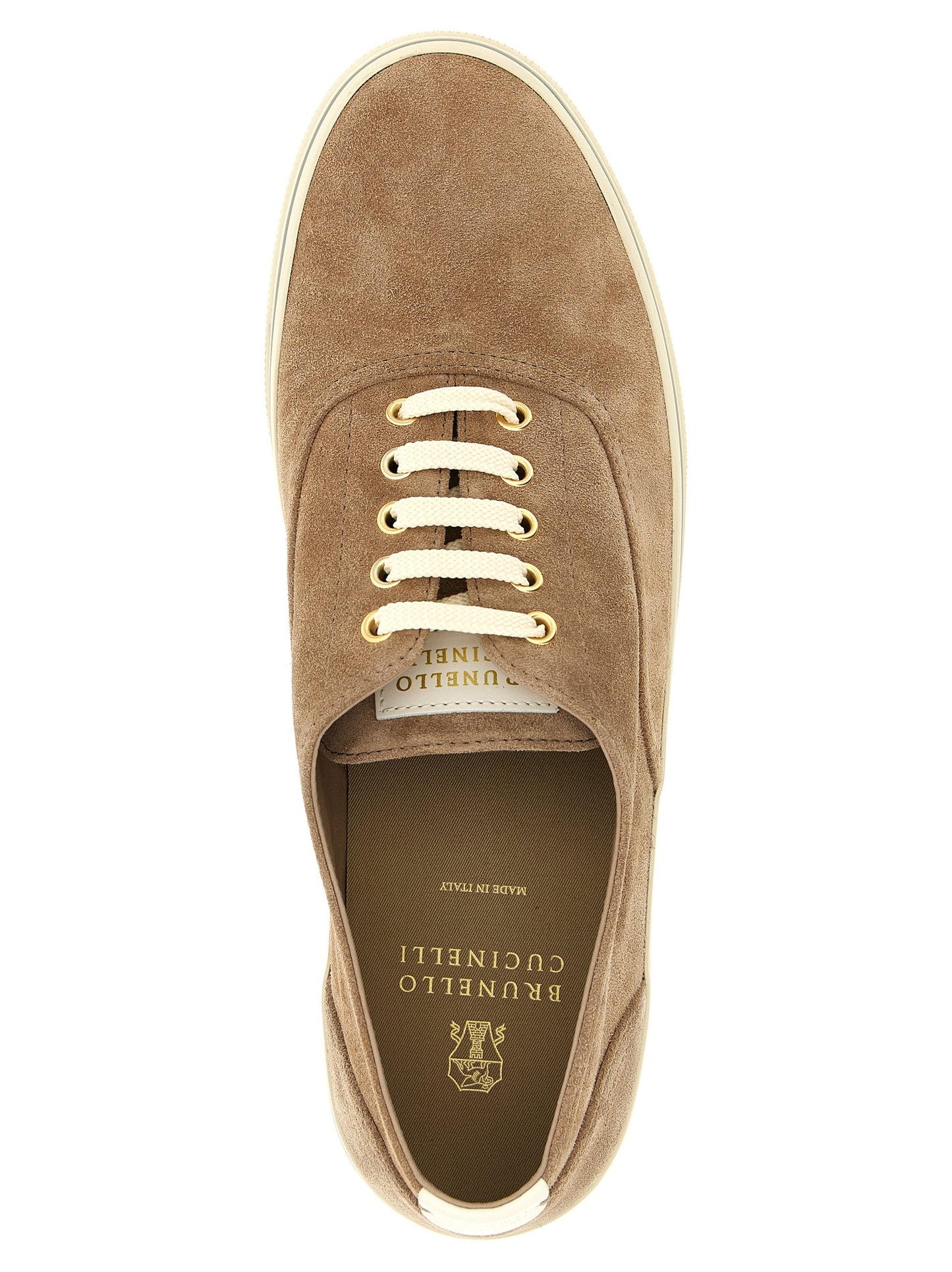 Brunello Cucinelli Men Suede Sneakers BRUNELLO CUCINELLI