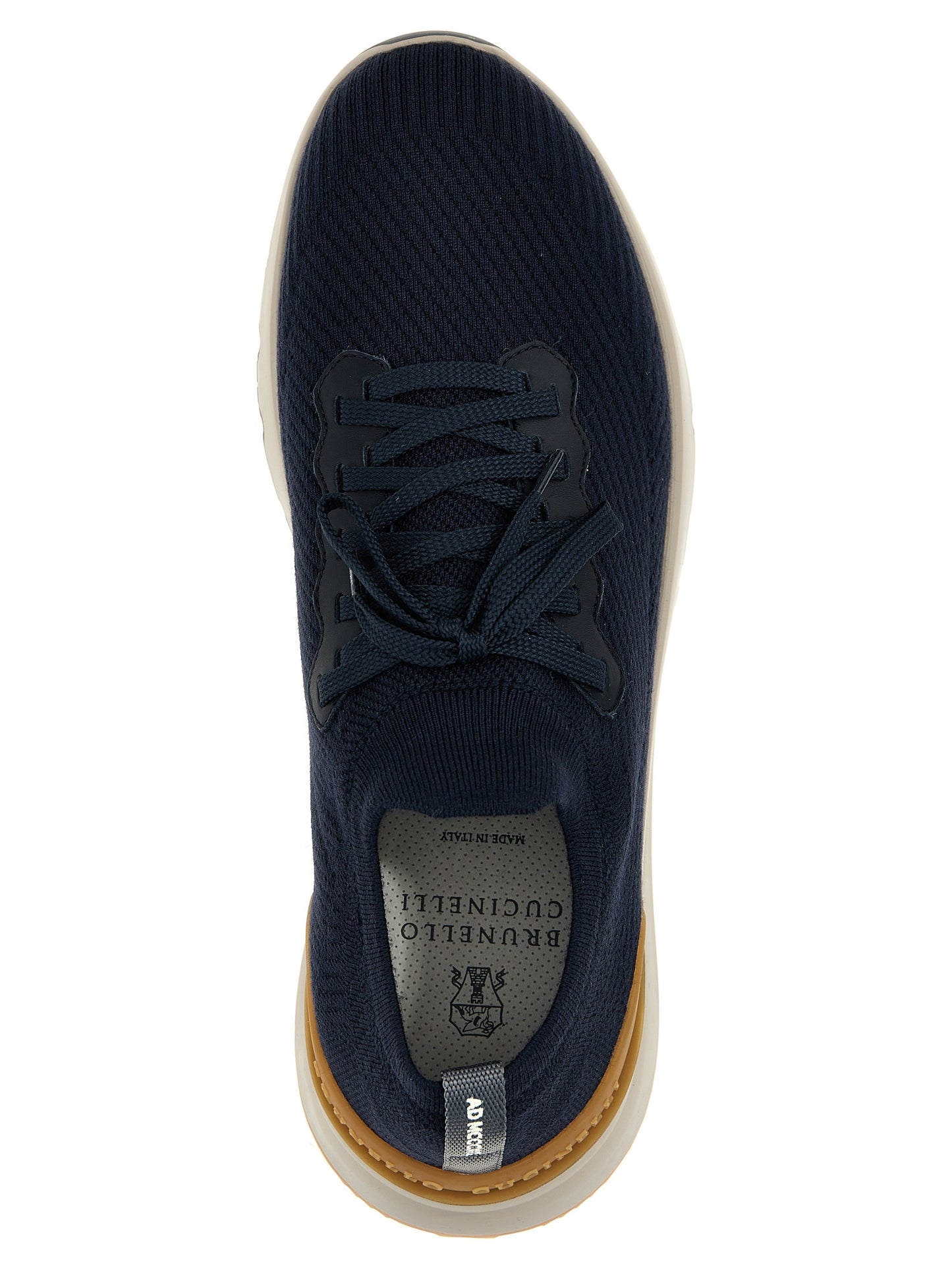 Brunello Cucinelli Men Knitted Sneakers BRUNELLO CUCINELLI