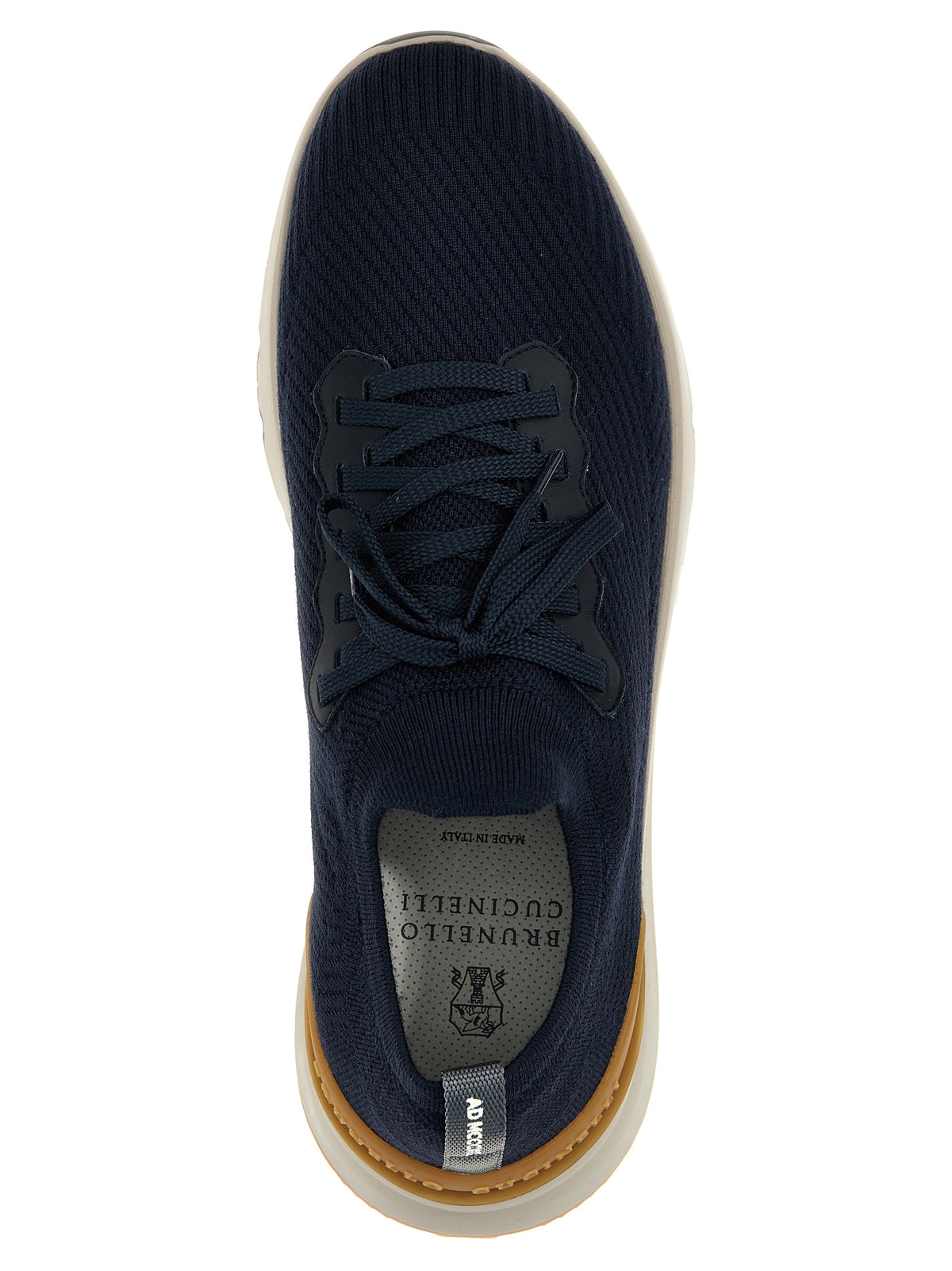 Brunello Cucinelli Men Knitted Sneakers BRUNELLO CUCINELLI