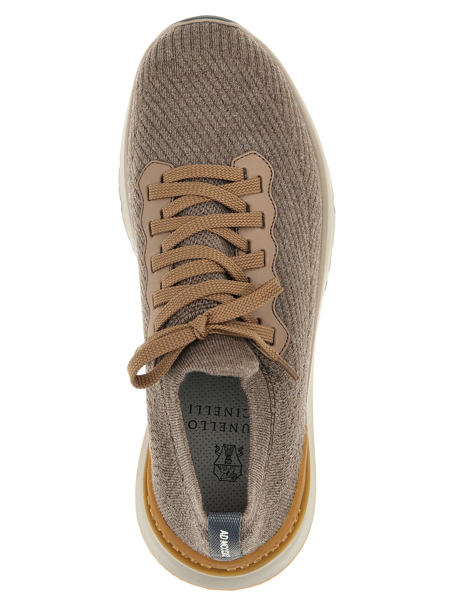 Brunello Cucinelli Men Knitted Sneakers BRUNELLO CUCINELLI