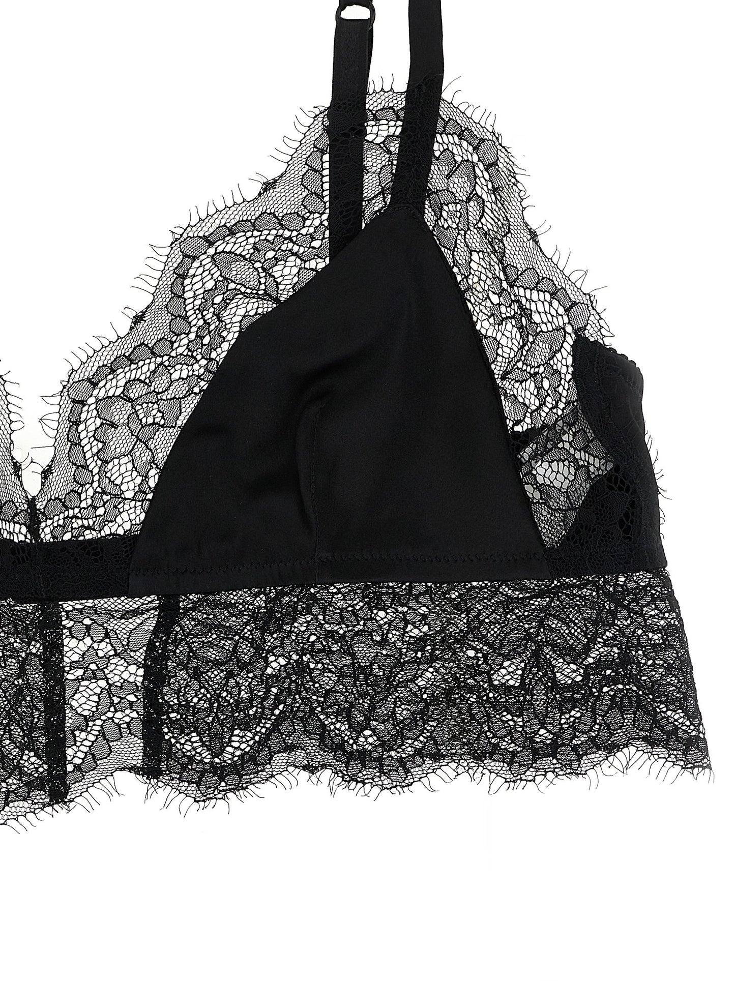 Dolce & Gabbana Women Lace Satin Bra DOLCE & GABBANA