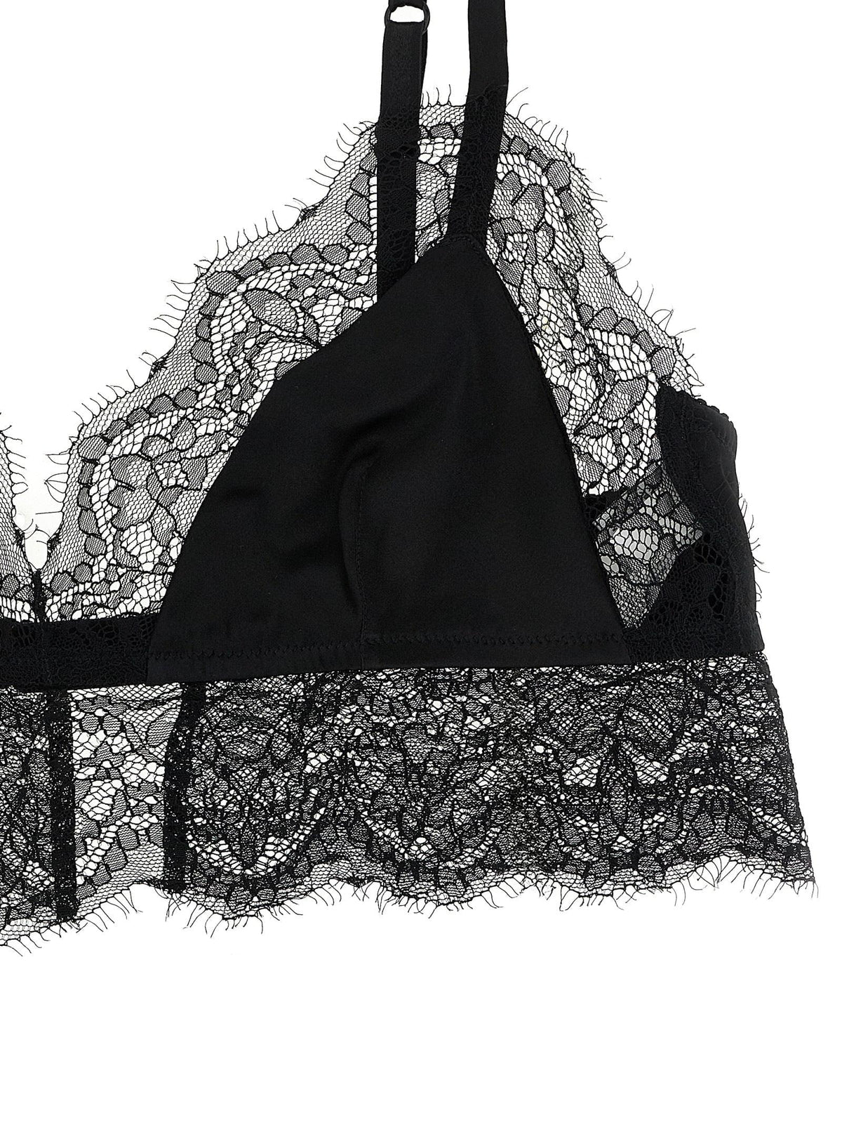 Dolce & Gabbana Women Lace Satin Bra DOLCE & GABBANA