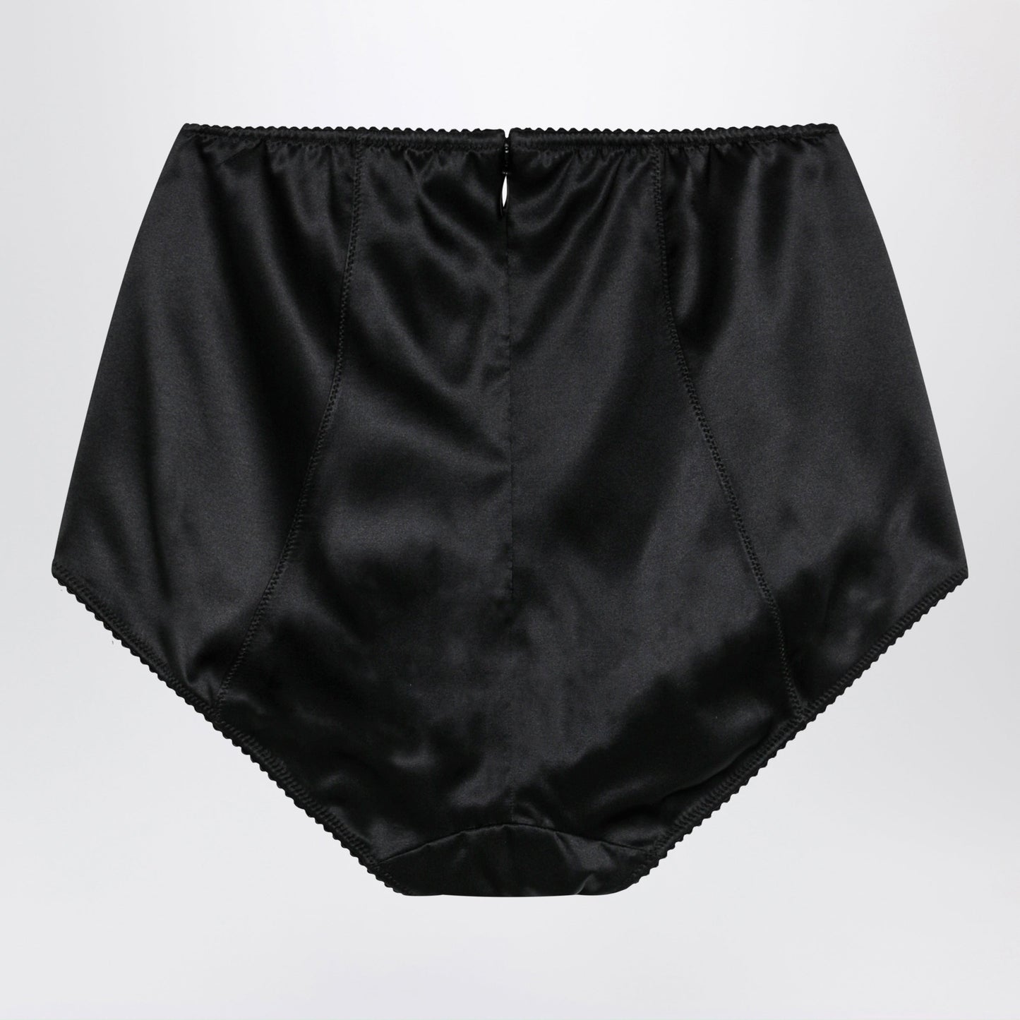 Dolce&Gabbana Black Satin Culottes Women DOLCE & GABBANA