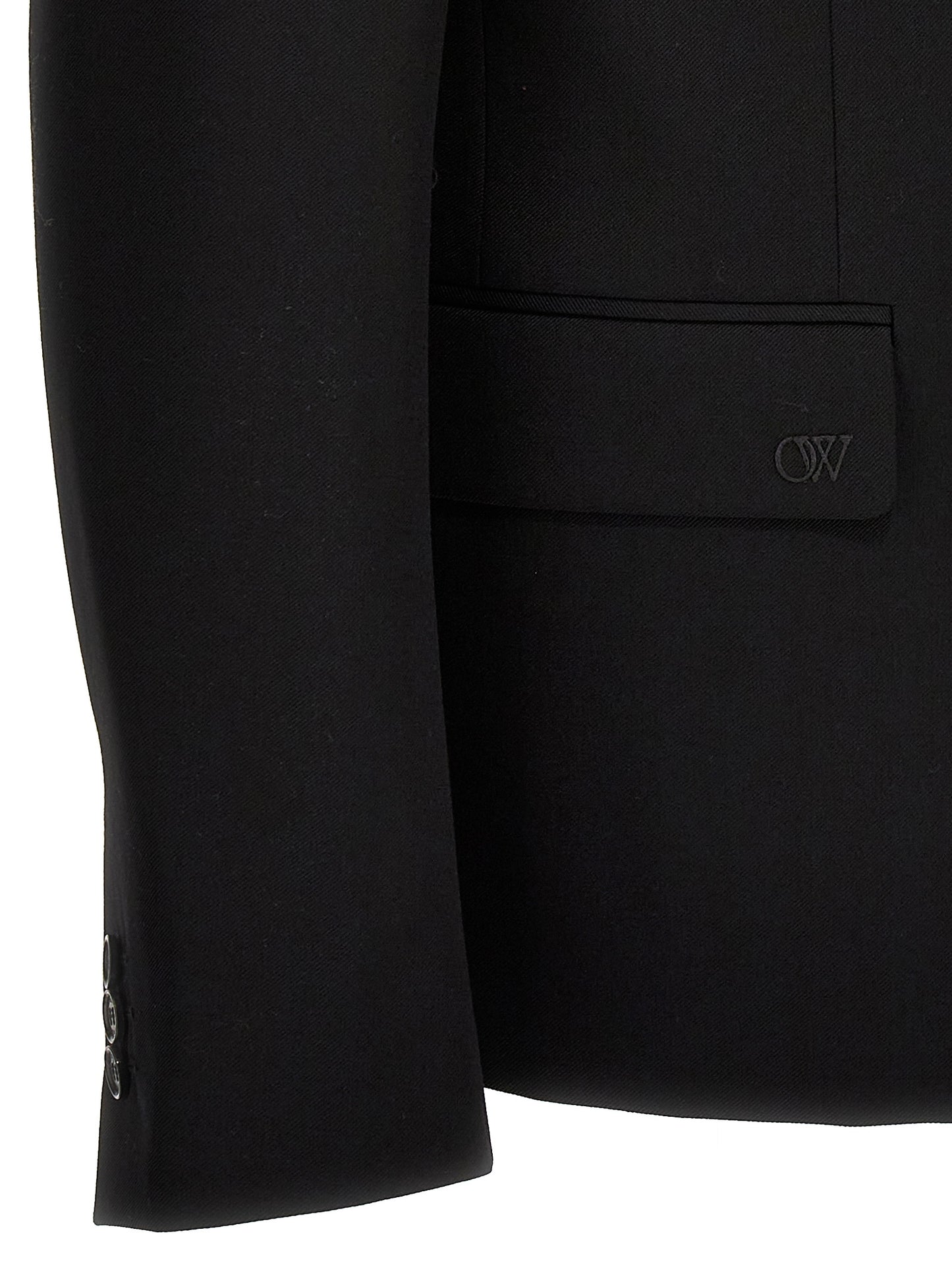 Off-White Men 'Ow Embroidery' Blazer OFF-WHITE