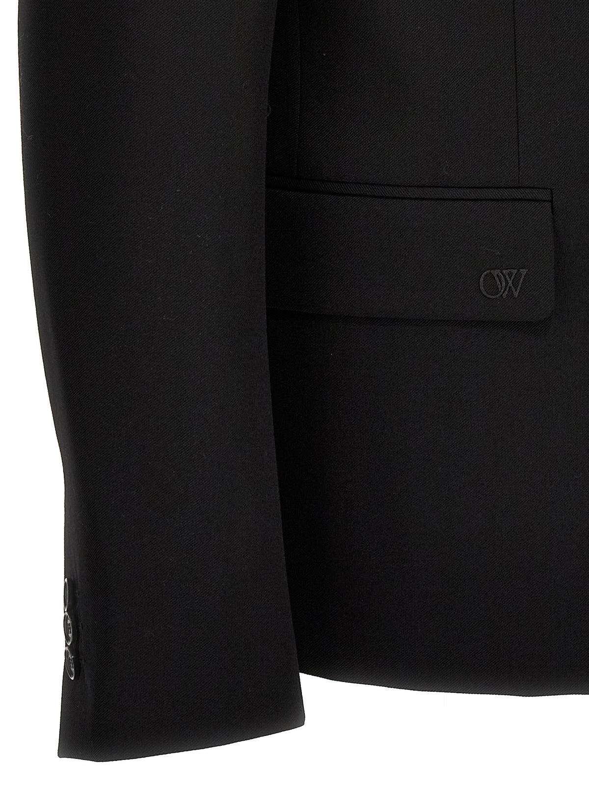 Off-White Men 'Ow Embroidery' Blazer OFF-WHITE