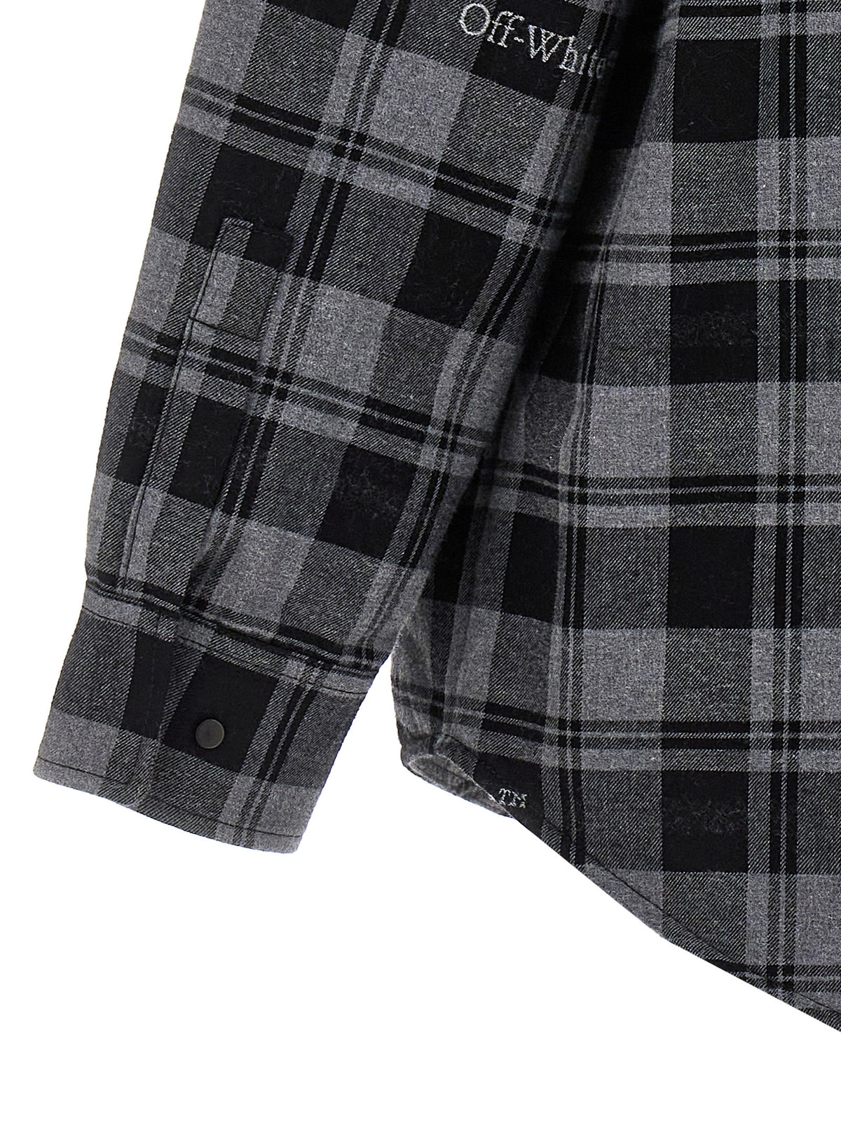 Off-White Men 'Check Flannel Padded' Jacket OFF-WHITE