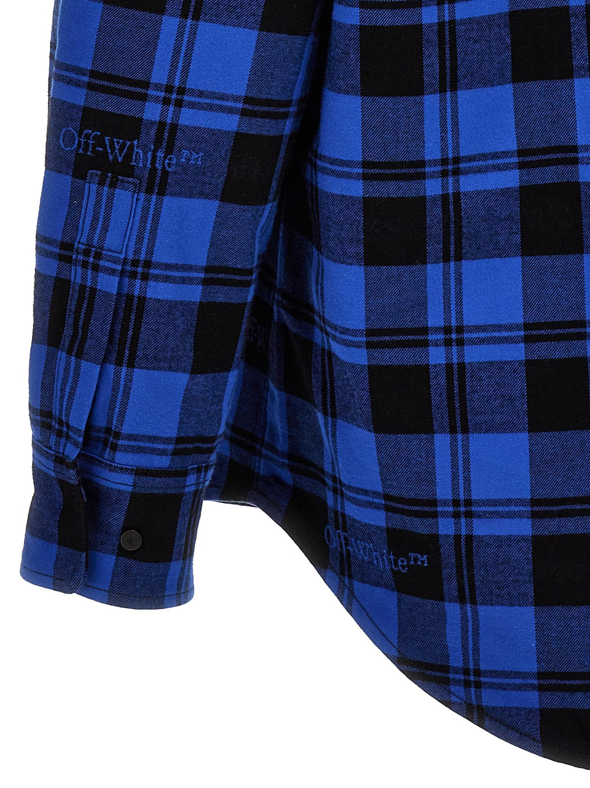 Off-White Men 'Check Flannel' Overshirt OFF-WHITE