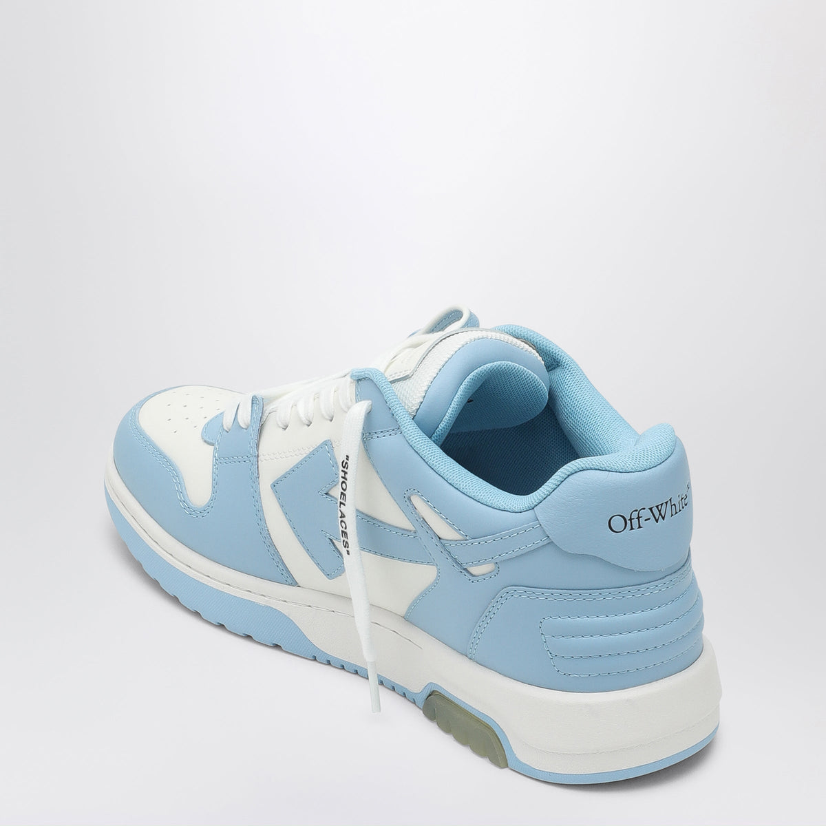 Off-White White/Light Blue Out Of Office Sneakers Men OFF-WHITE