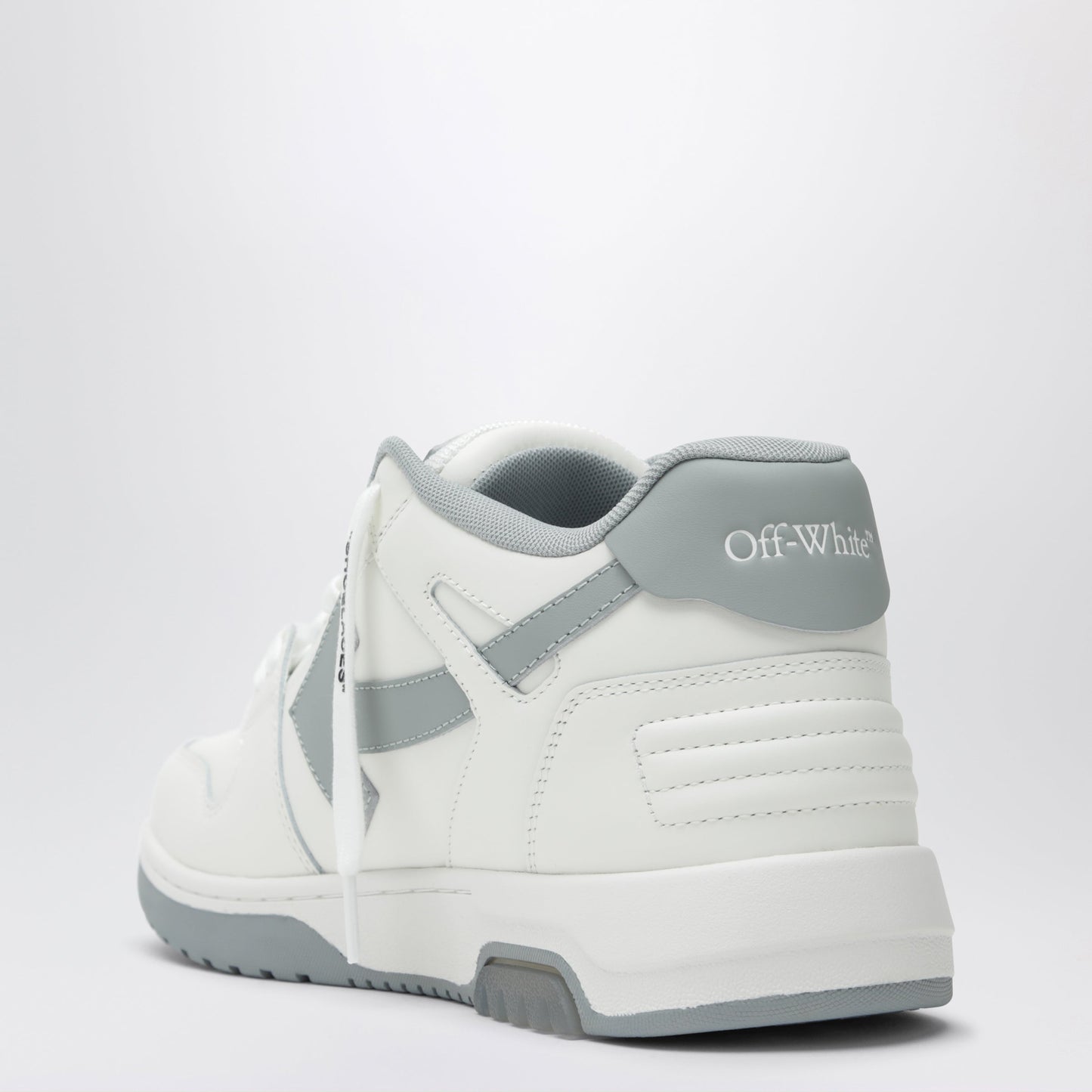 Off-White Out Of Office Sneakers In White/Grey Men OFF-WHITE