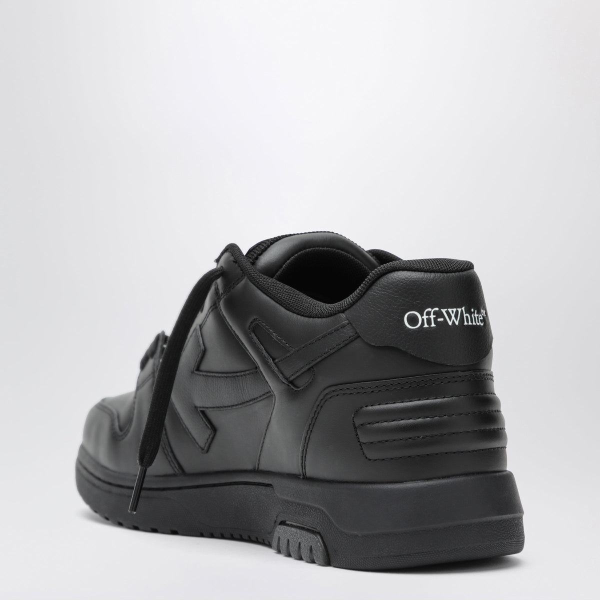 Off-White Out Of Office For Walking Black Sneakers Men OFF-WHITE