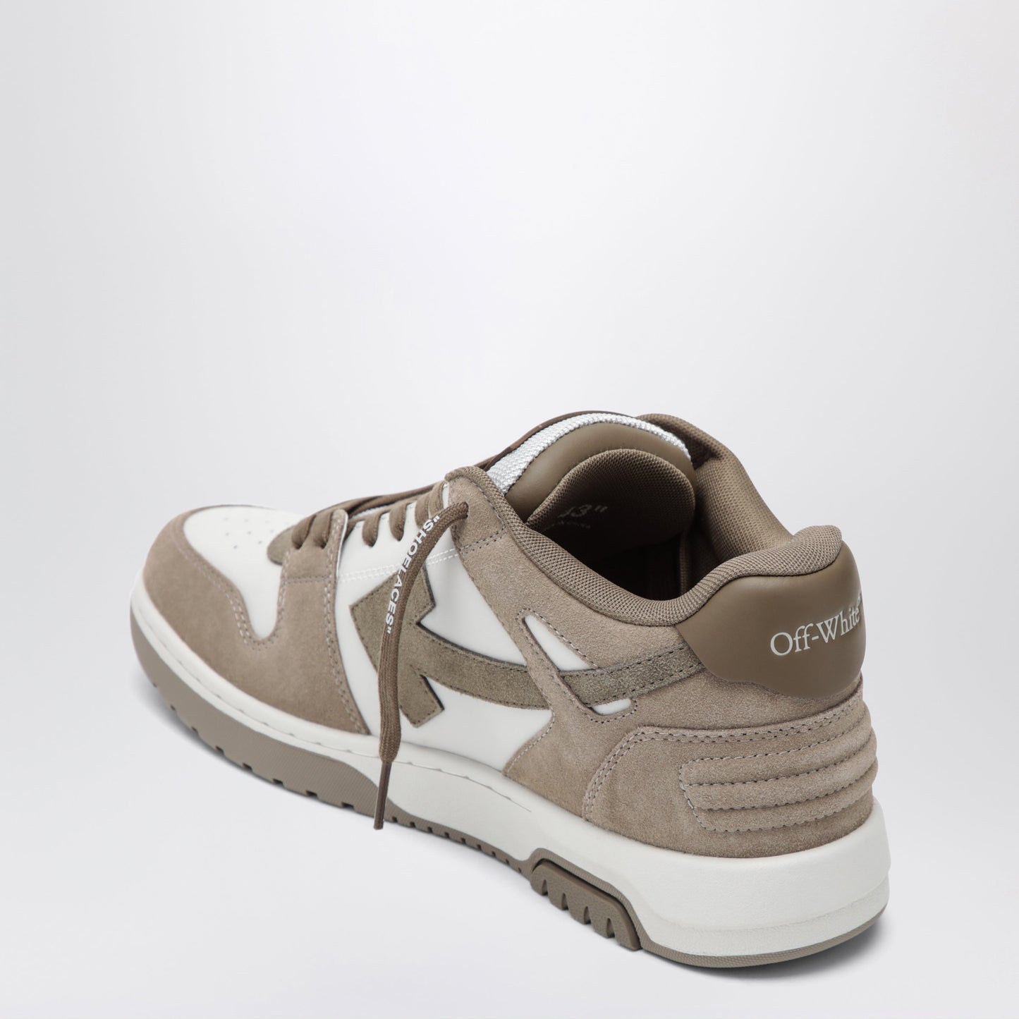 Off-White Out Of Office Sneakers Rhodium / Light Brown Men OFF-WHITE