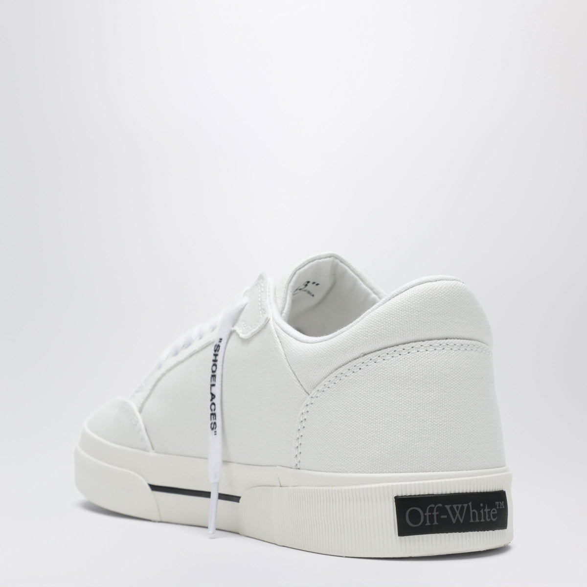 Off-White White/Black Vulcanized Low Sneakers Men OFF-WHITE