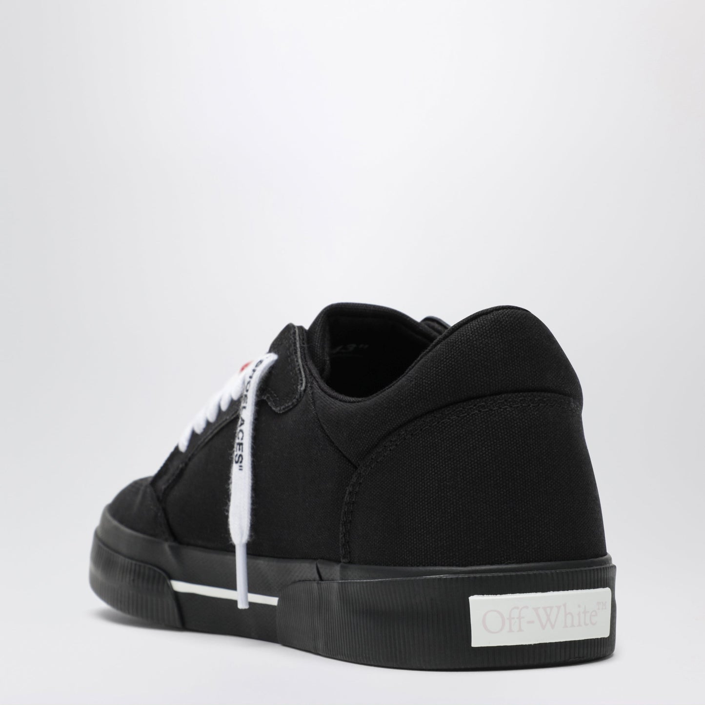 Off-White Black/White Vulcanized Low Sneakers Men OFF-WHITE