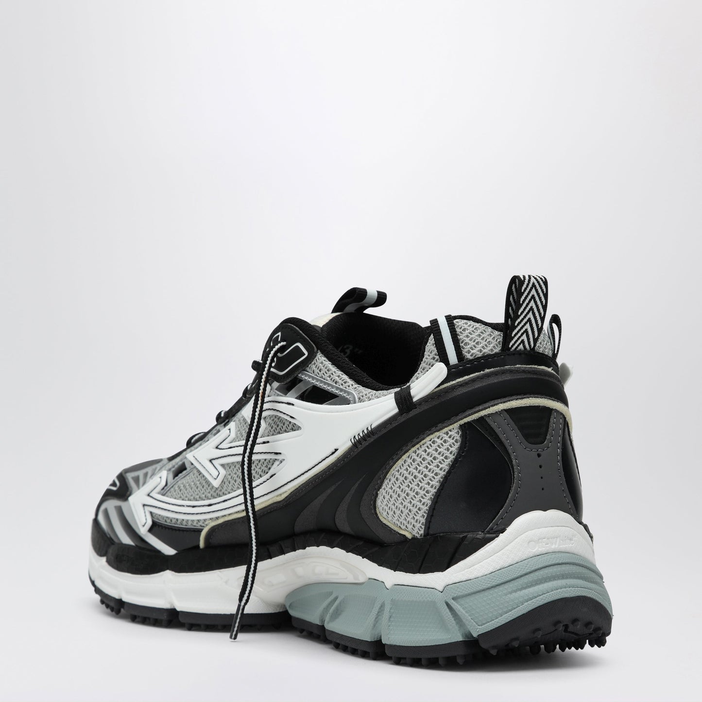 Off-White Sneakers Be Right Back Light Gray/Black Men OFF-WHITE