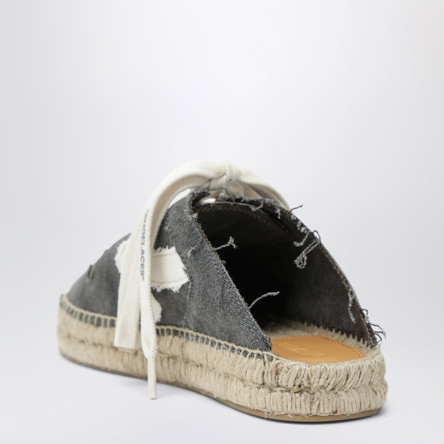 Off-White Black/White Arrow Espadrilles Men OFF-WHITE