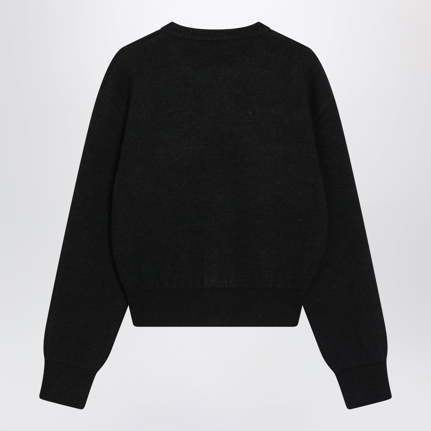 Lemaire Charcoal-Colored Alpaca Blend Zip-Up Sweater Women LEMAIRE