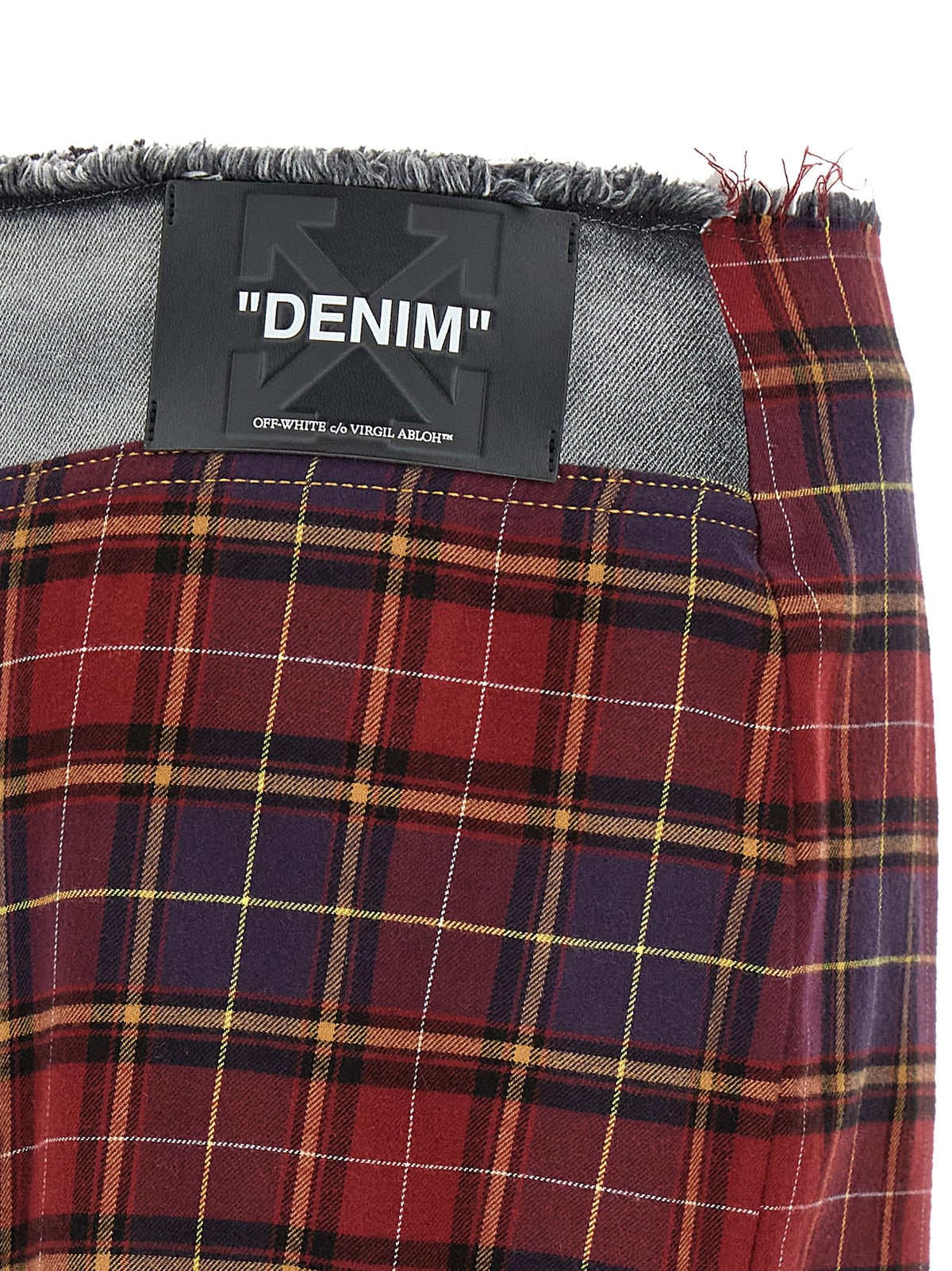 Off-White Women Patchwork Skirt OFF-WHITE