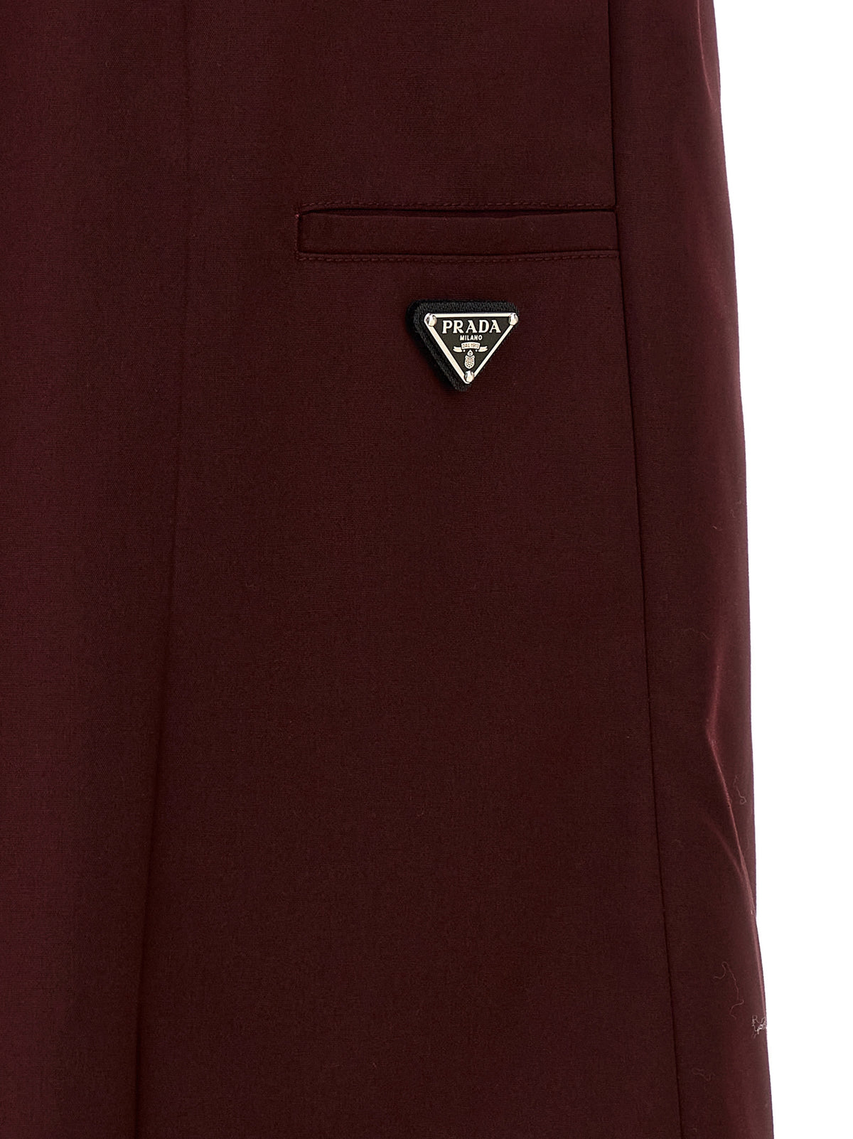 Prada Women Double Layer Elastic Skirt PRADA