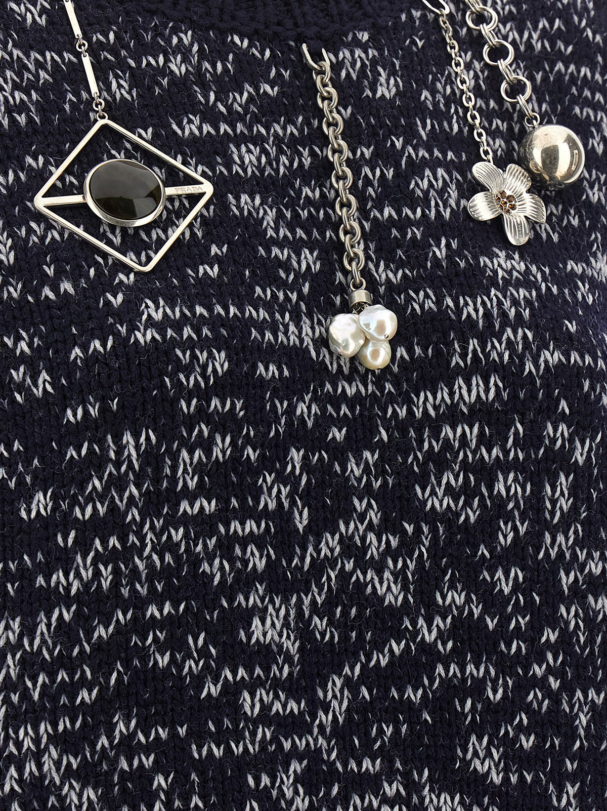 Prada Women Pendant Sweater PRADA
