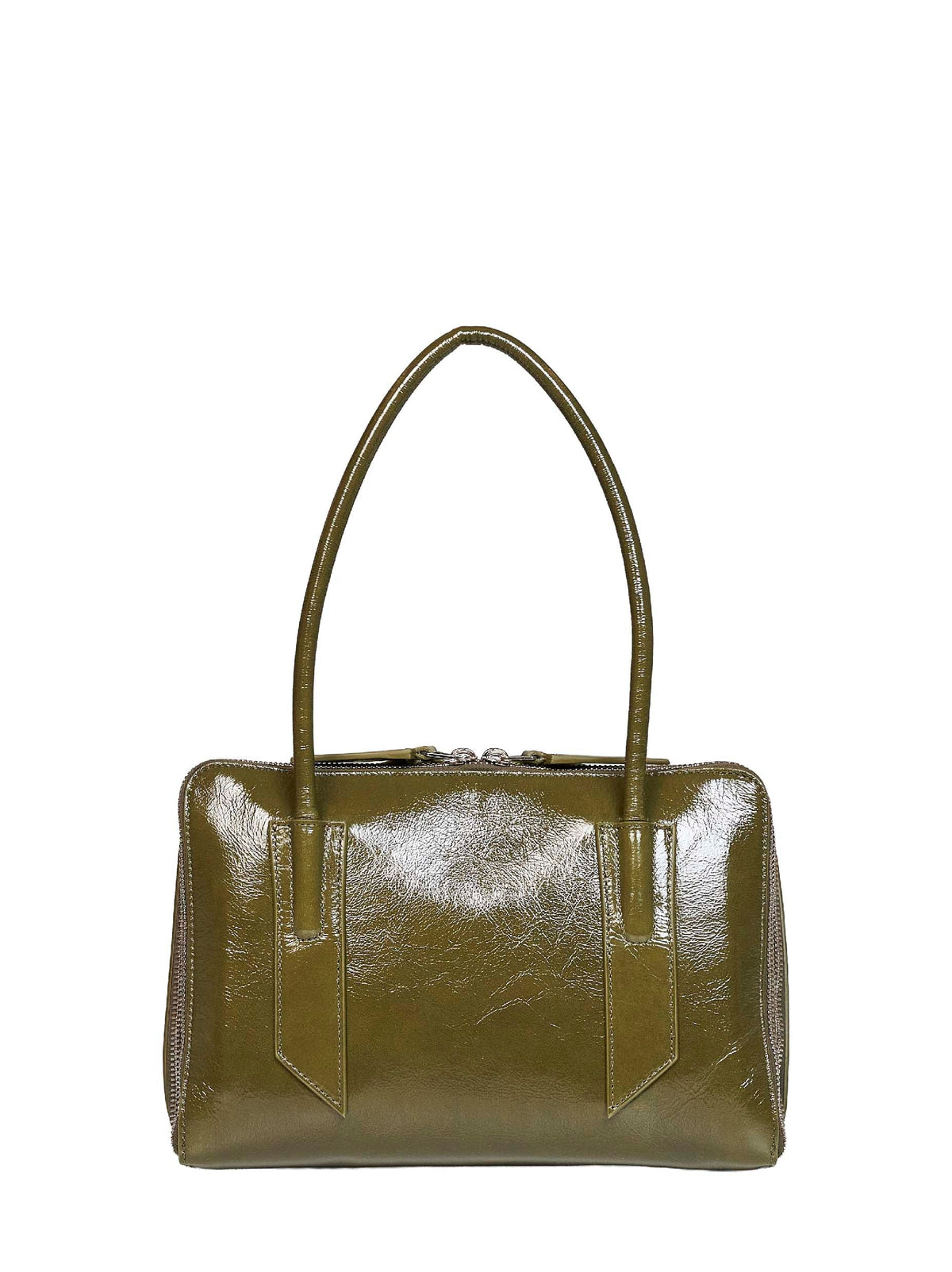 The Attico Women Olive "L'altra Di Milano" Shoulder Bag<Br/> THE ATTICO