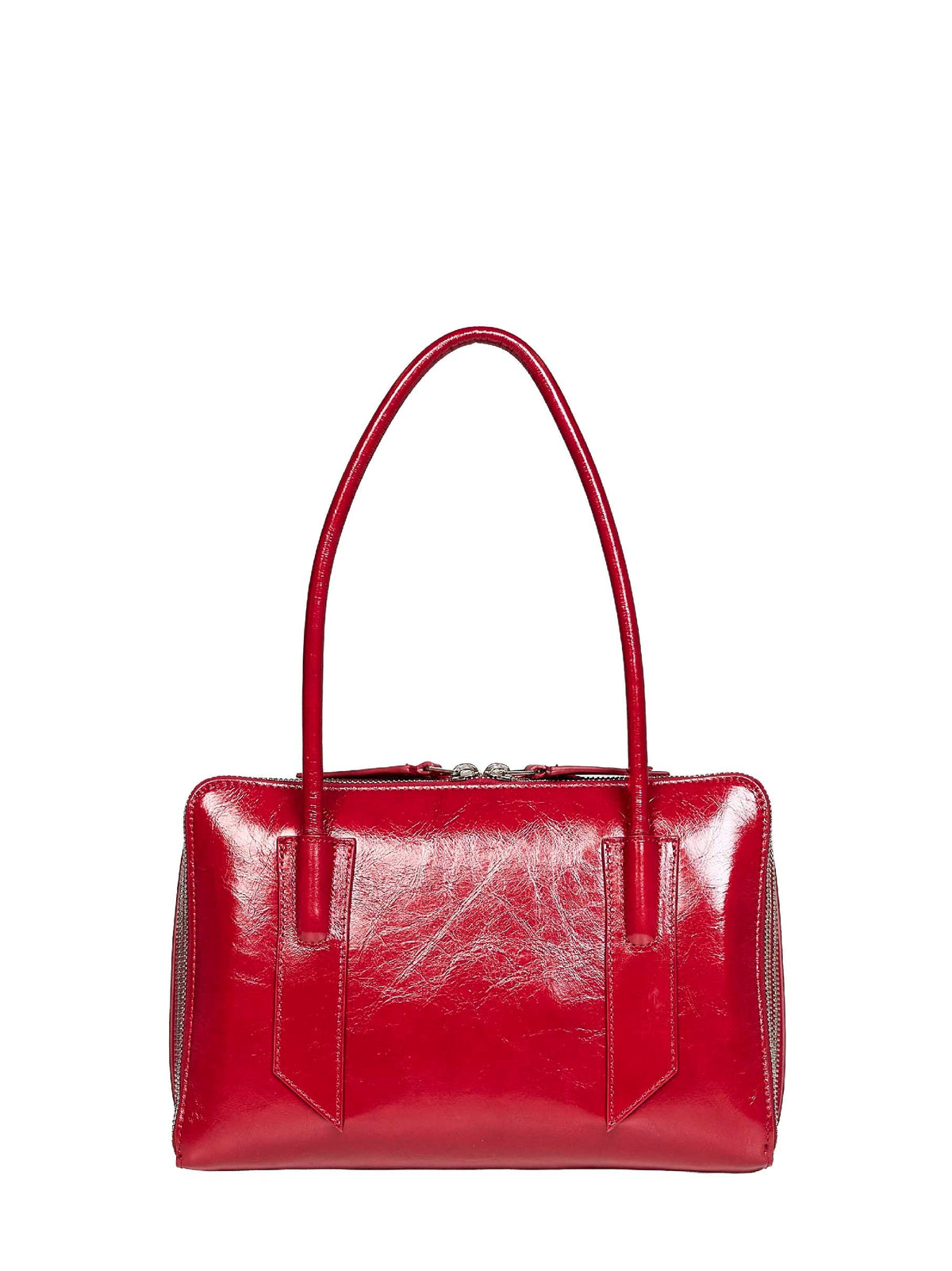 The Attico Women Deep Red "L'altra Di Milano" Shoulder Bag THE ATTICO