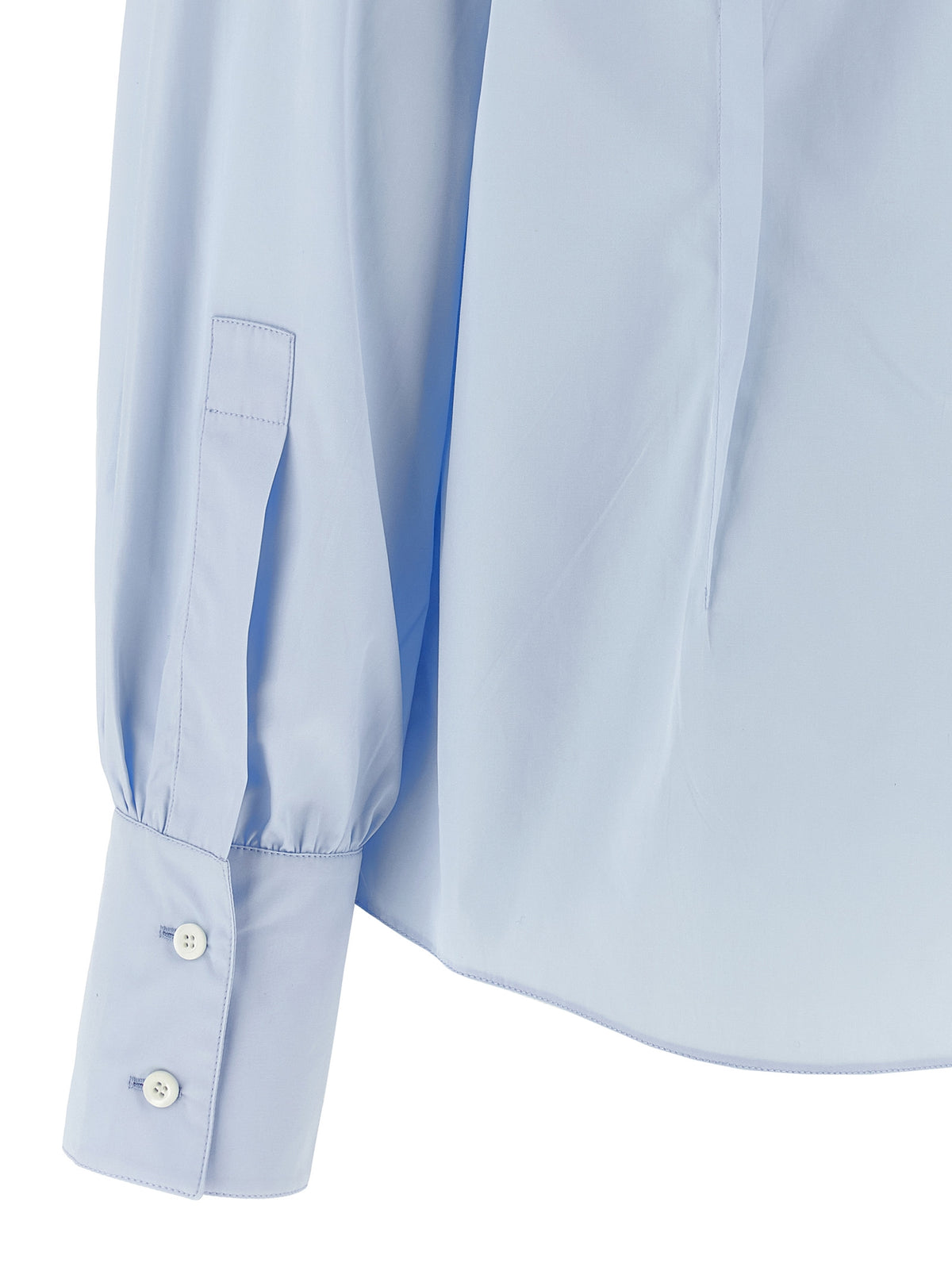 Prada Women Lavallière Collar Shirt PRADA
