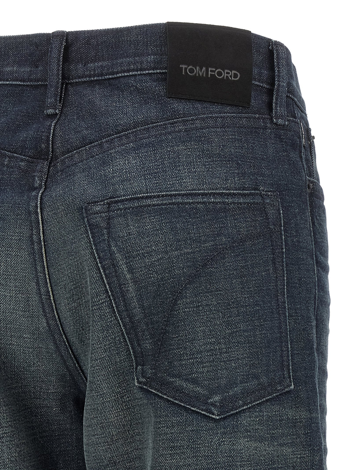 Tom Ford Women Blue Denim Jeans TOM FORD