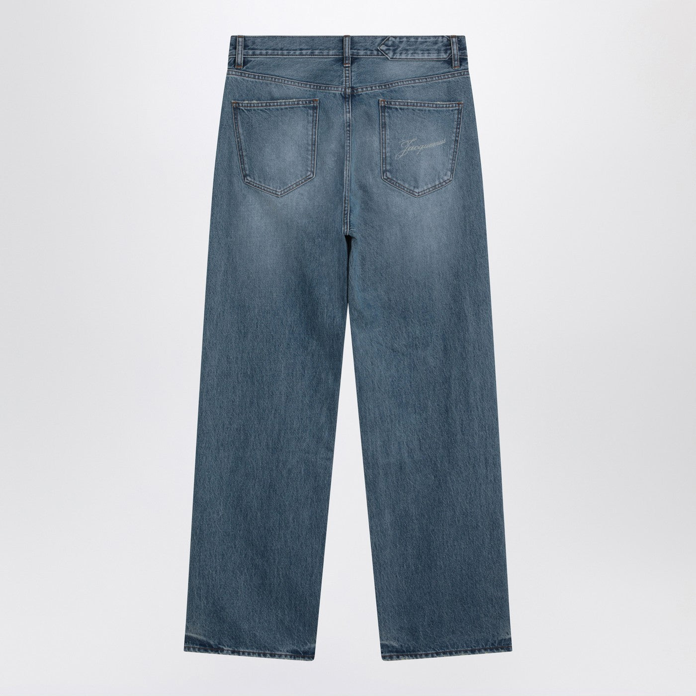 Jacquemus Straight-Leg Jeans In Blue De-Nã®Mes Denim Men JACQUEMUS
