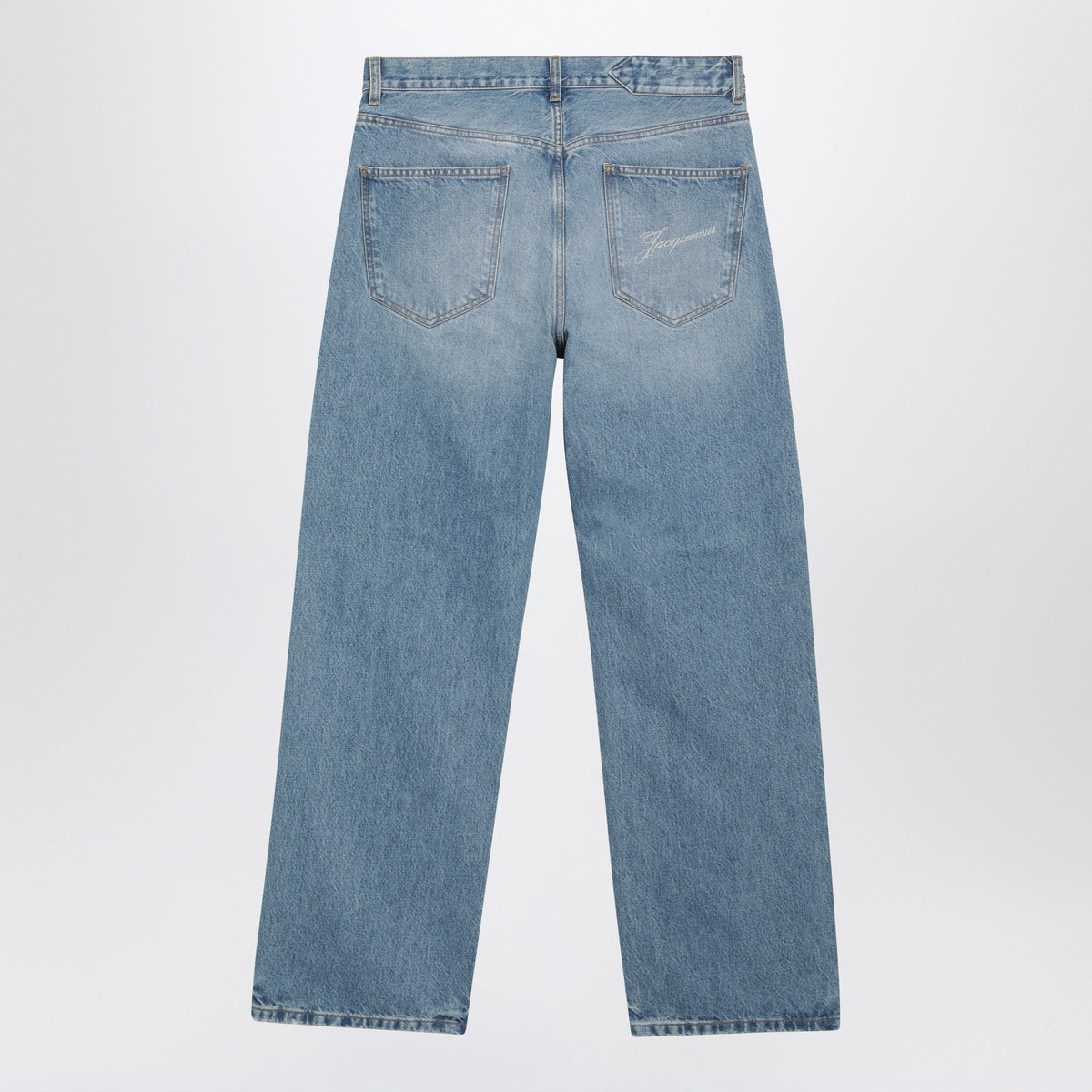 Jacquemus Straight-Leg Jeans In Blue De-Nã®Mes Denim Men JACQUEMUS