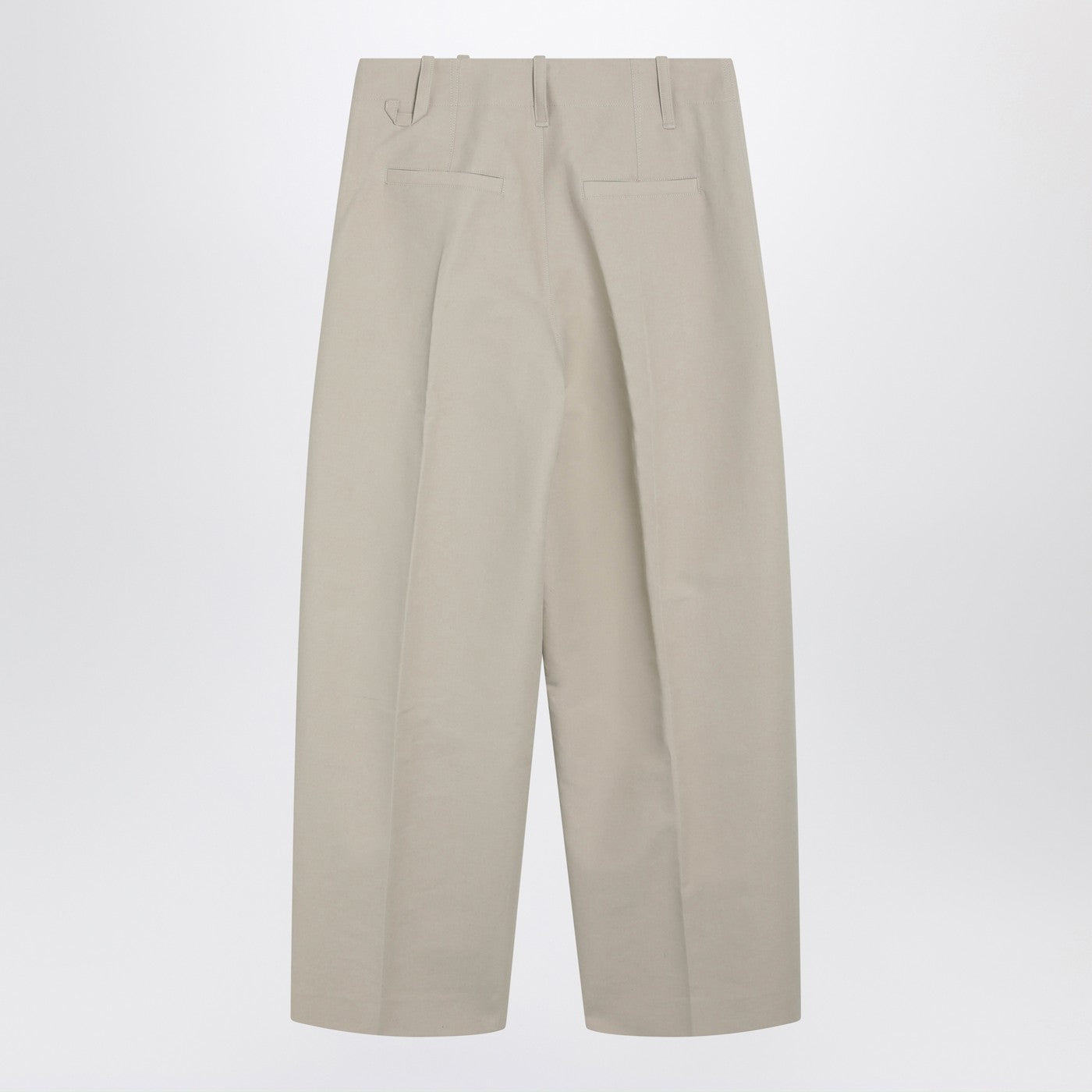 Jacquemus Beige Pastro Trousers In Cotton Canvas Men JACQUEMUS