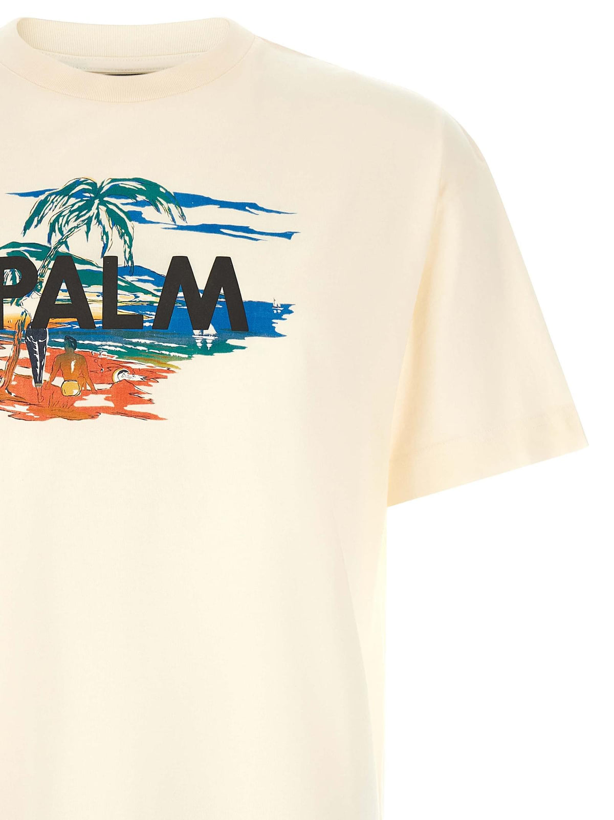 Palm Angels Men Graphic Print T-Shirt PALM ANGELS