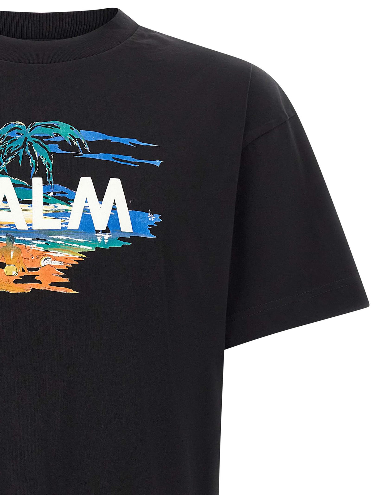 Palm Angels Men Graphic Print T-Shirt PALM ANGELS