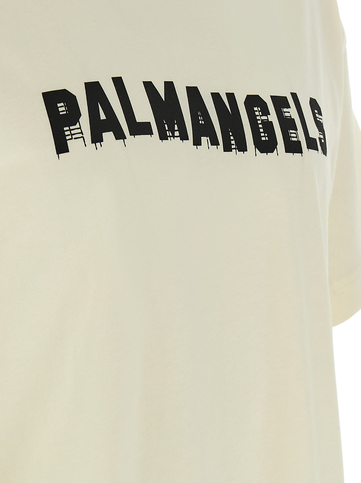 Palm Angels Men Logo Print T-Shirt PALM ANGELS