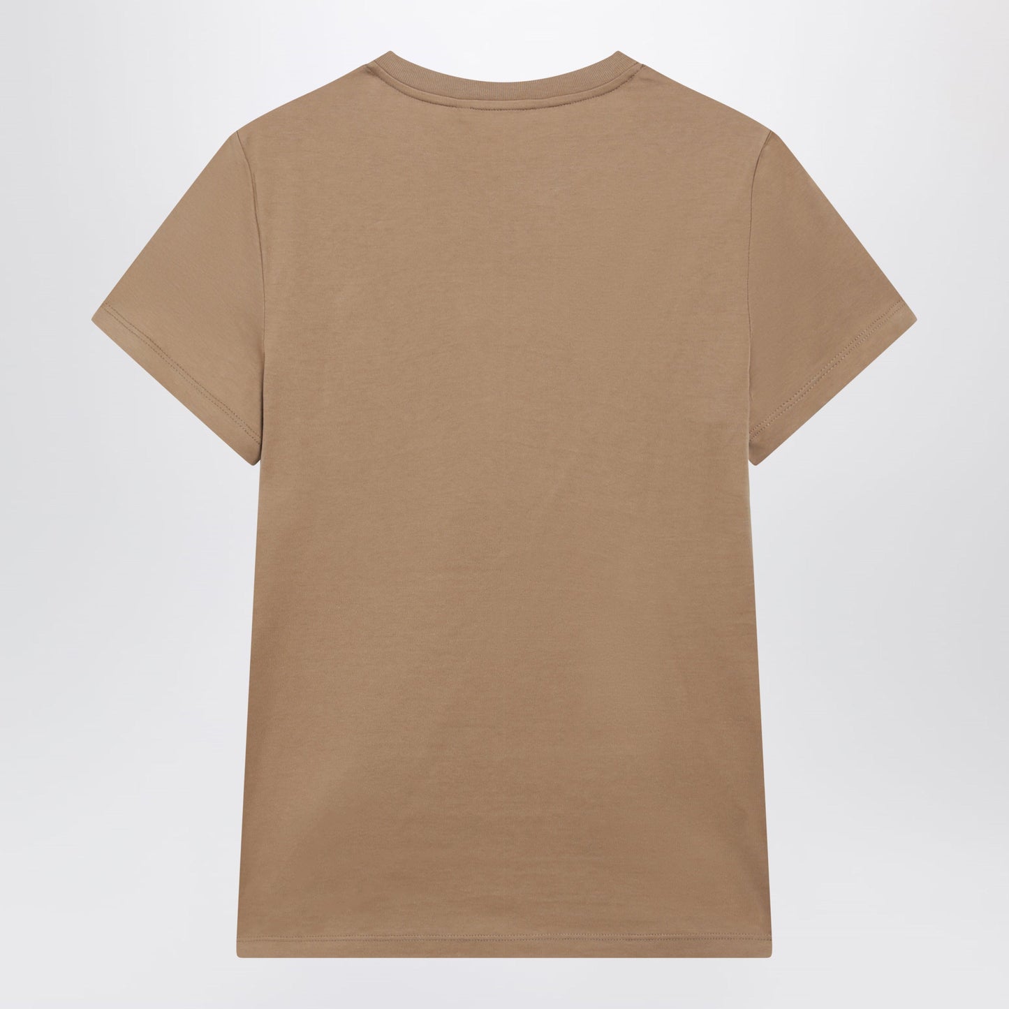 Max Mara Camel Cotton Jersey T-Shirt Women MAX MARA