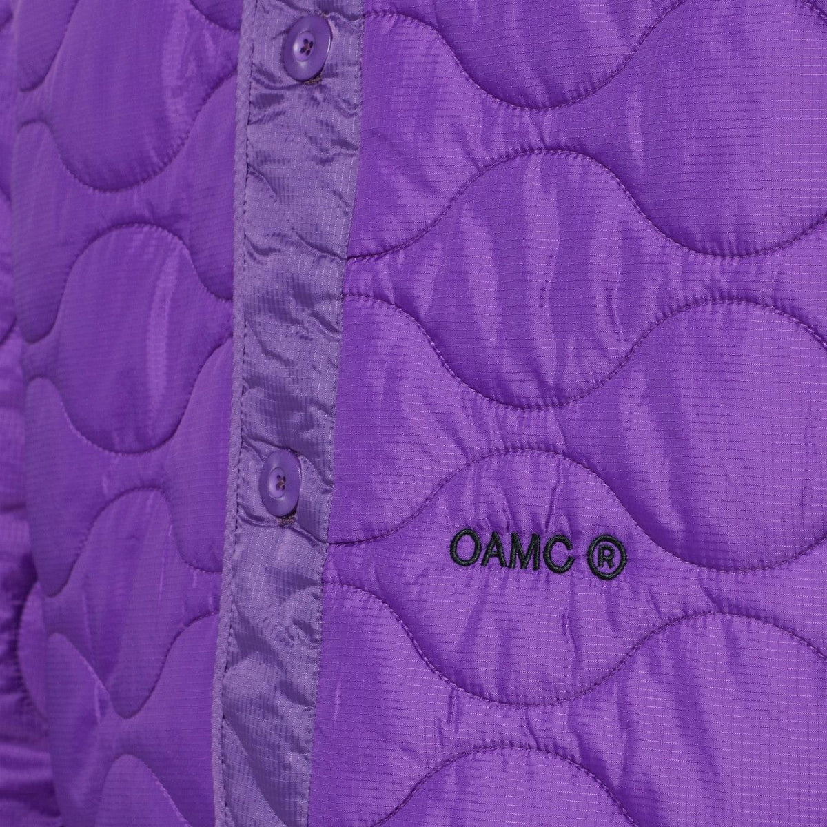 Oamc Purple Combat Liner Jacket Men OAMC