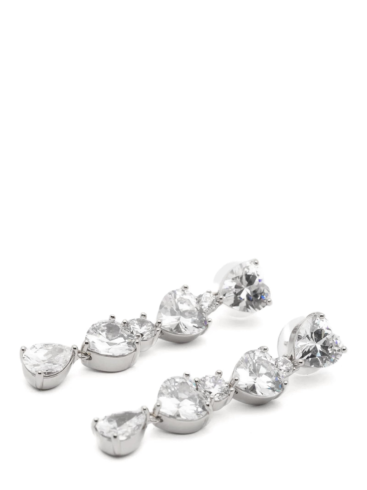 Self Portrait Women 'Crystal Heart Tiered' Earrings SELF-PORTRAIT