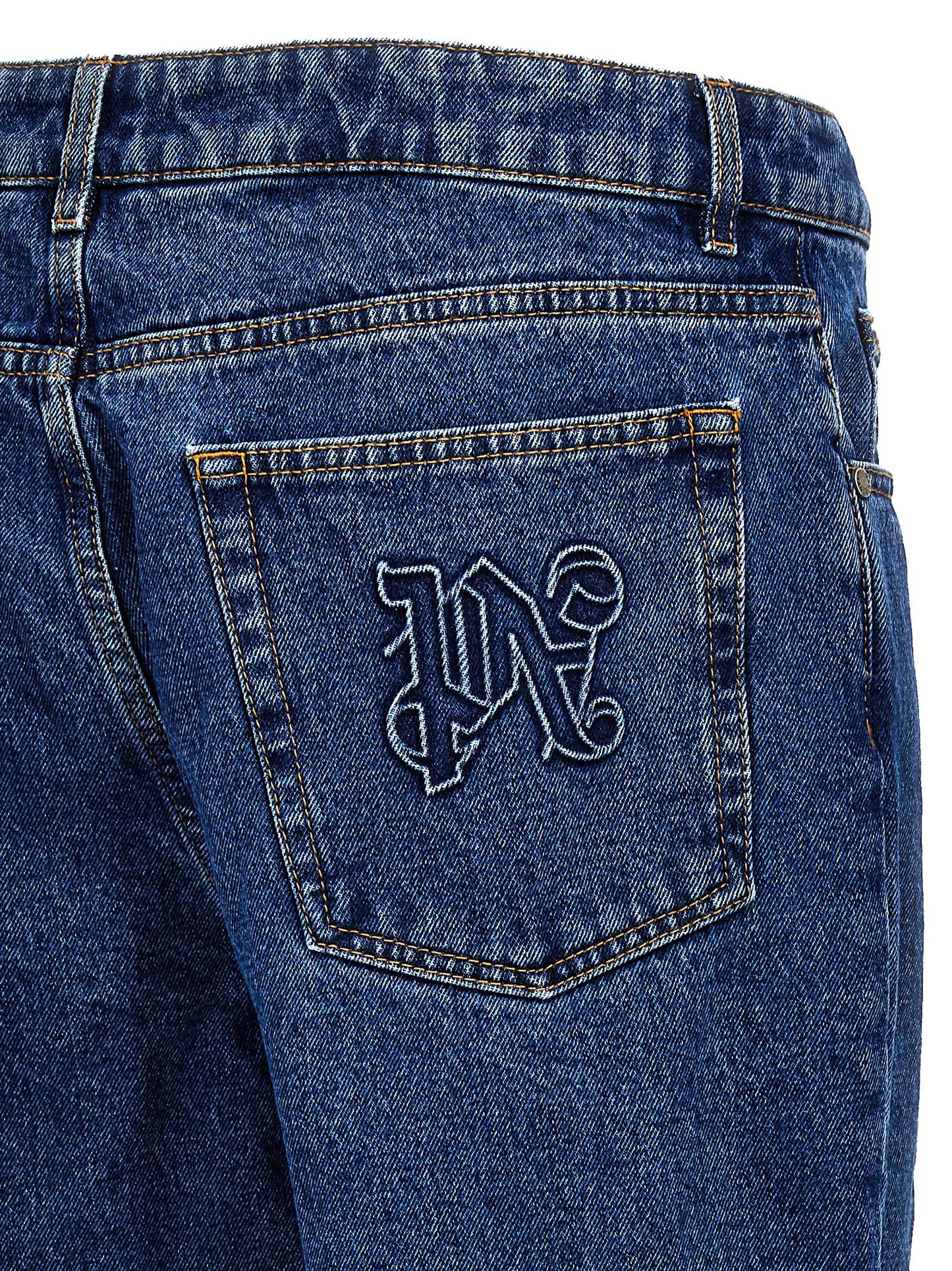 Palm Angels Men 'Lw Monogram' Jeans PALM ANGELS