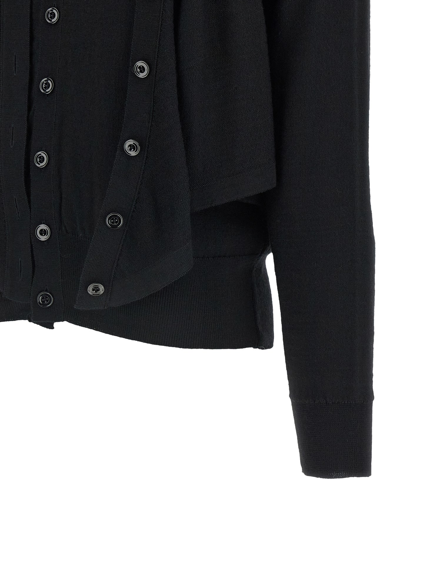Lemaire Women Trompe L'oeil Construction Cardigan LEMAIRE