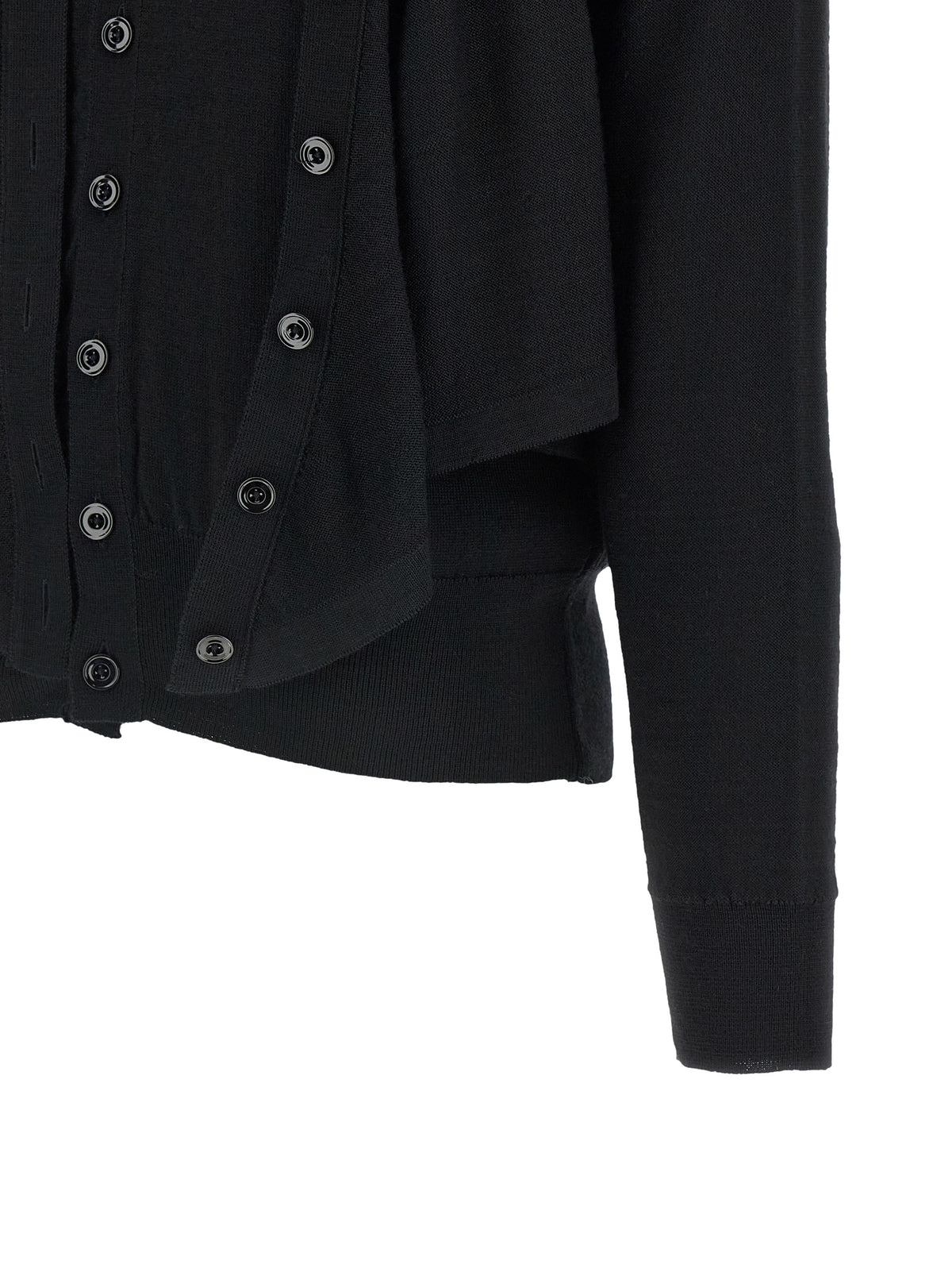 Lemaire Women Trompe L'oeil Construction Cardigan LEMAIRE