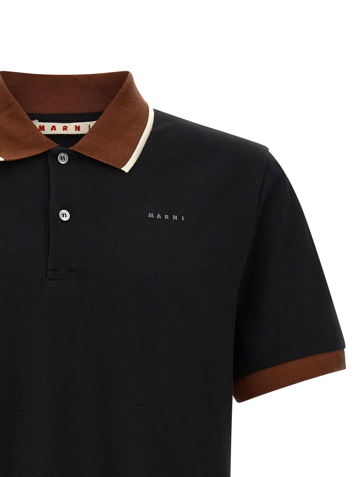 Marni Men Polo With Contrasting Details MARNI