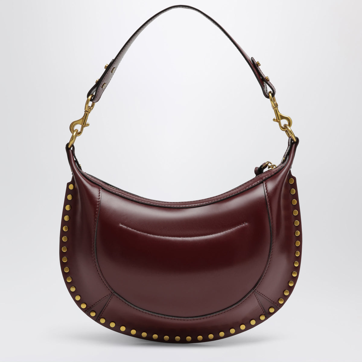 Isabel Marant Naoko Burgundy Leather Bag Women ISABEL MARANT