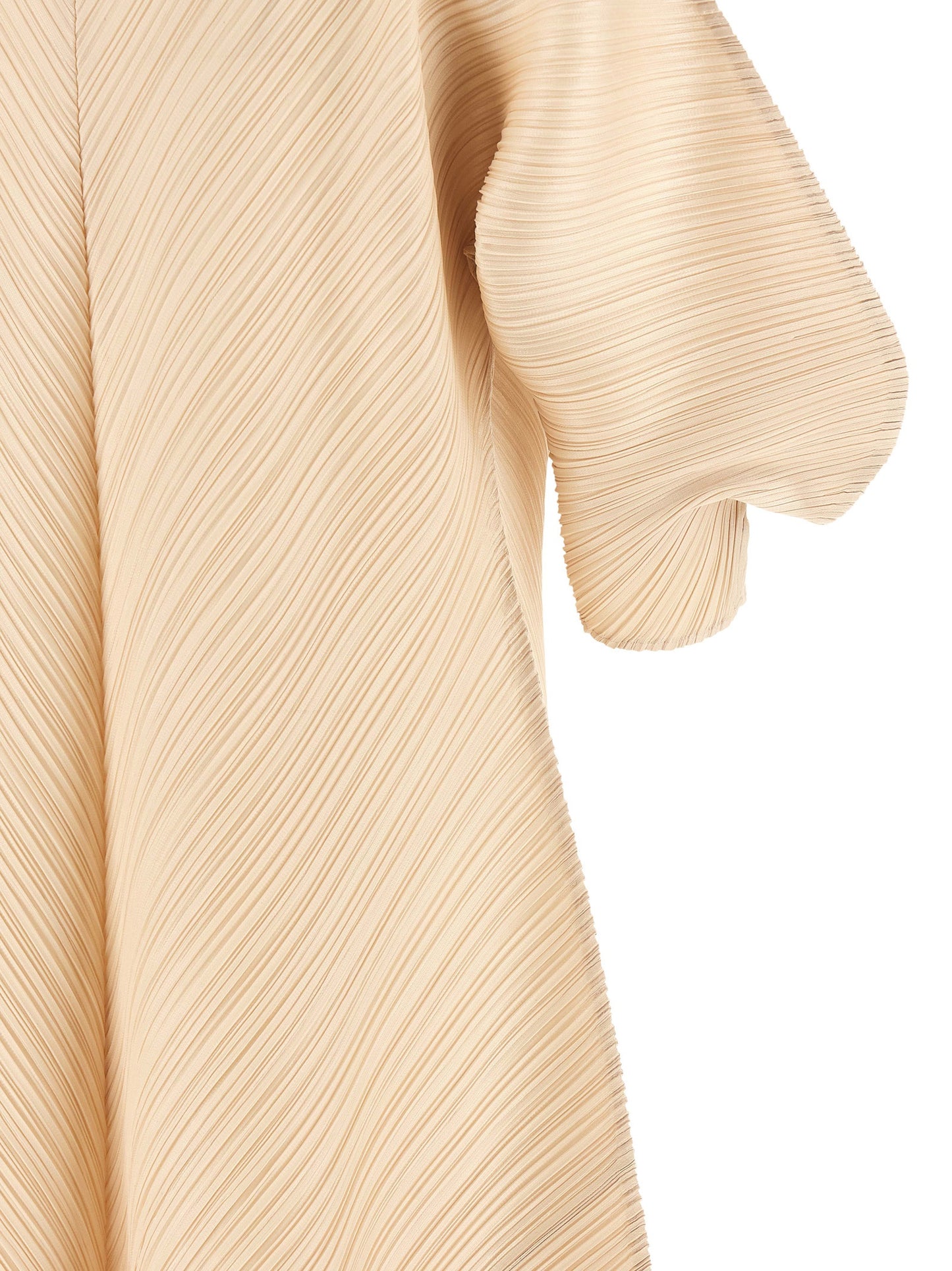 Pleats Please Issey Miyake Women Sculptural Sleeve Dress PLEATS PLEASE ISSEY MIYAKE