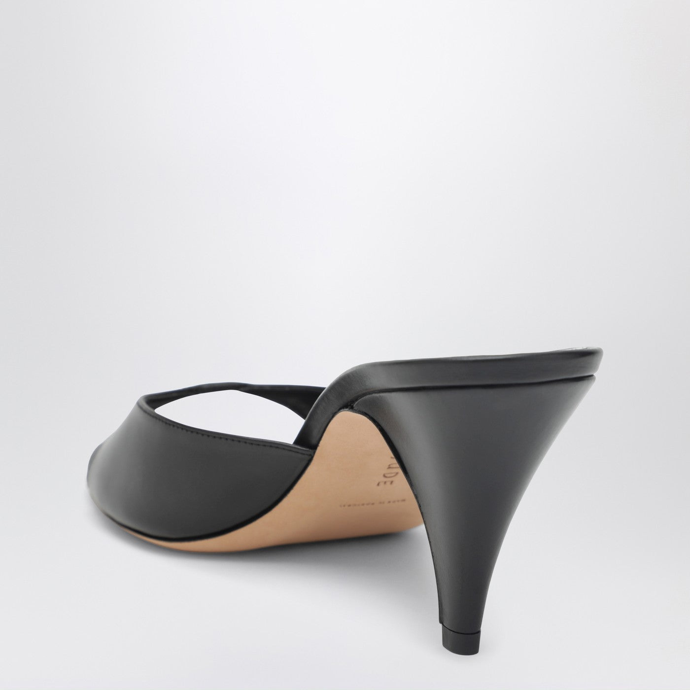 Jude Haze Sandal In Black Leather Women Jude